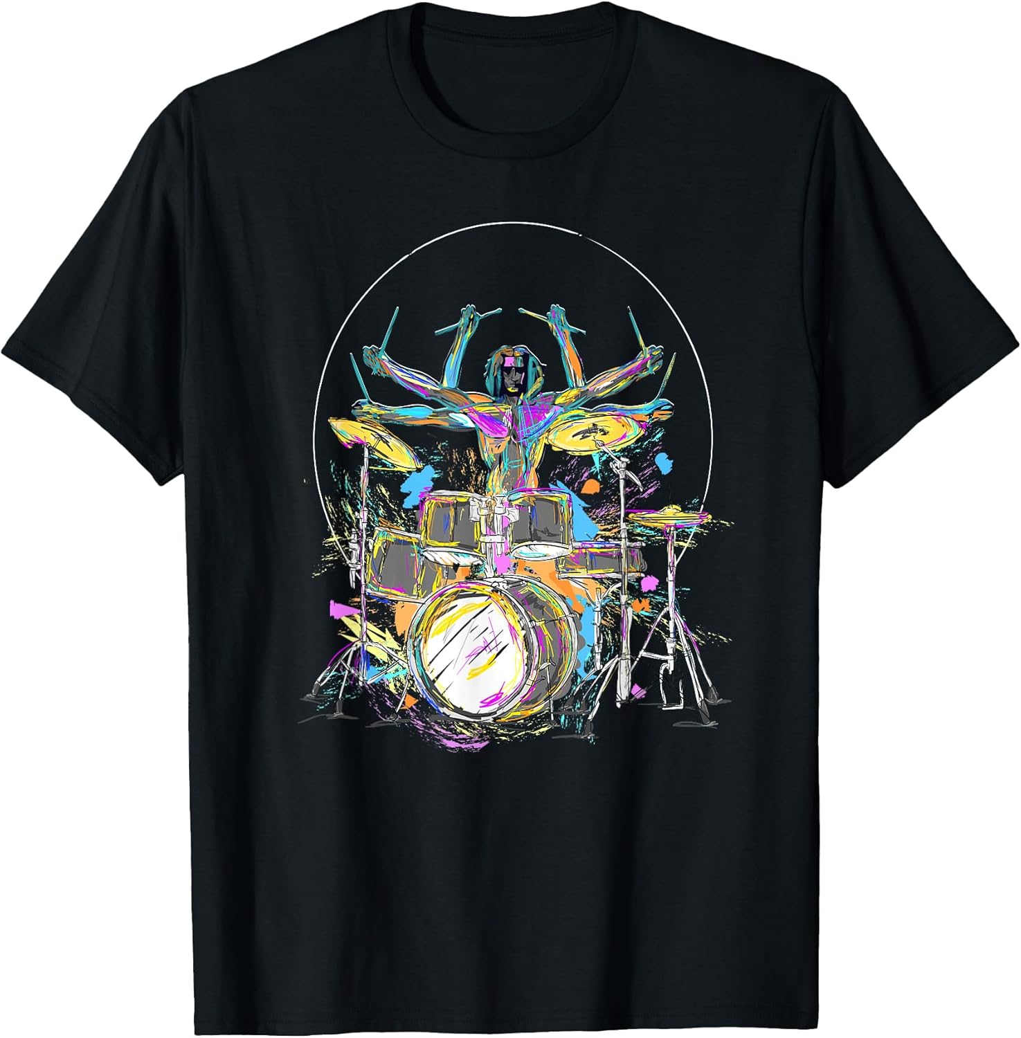 Official Drummer Kit Merch - Adult & Kids T-Shirts, Sweatshirts & Hoodies apparel design preview 1