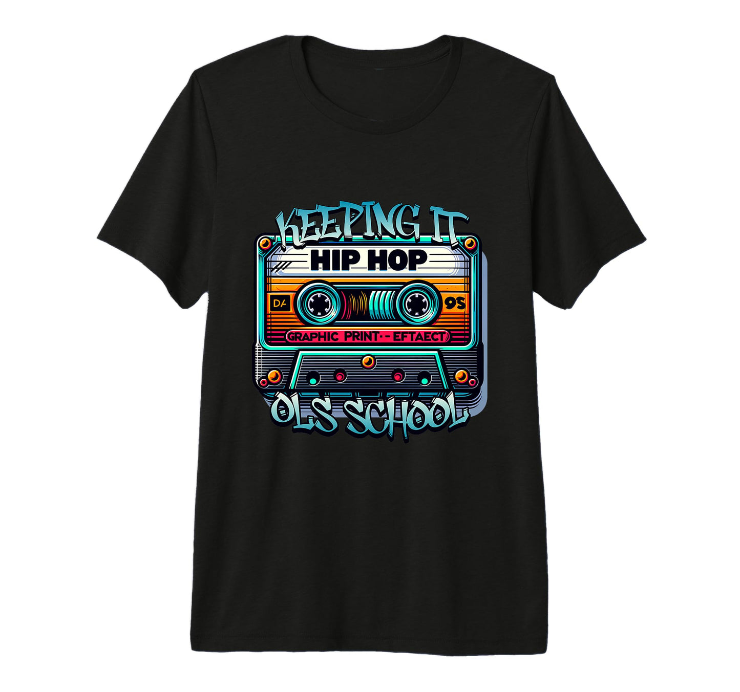 Keeping It Old School Old School Hip T-Shirt - Minimalist Print for Adults - T-Shirt, Sweatshirt, Hoodie