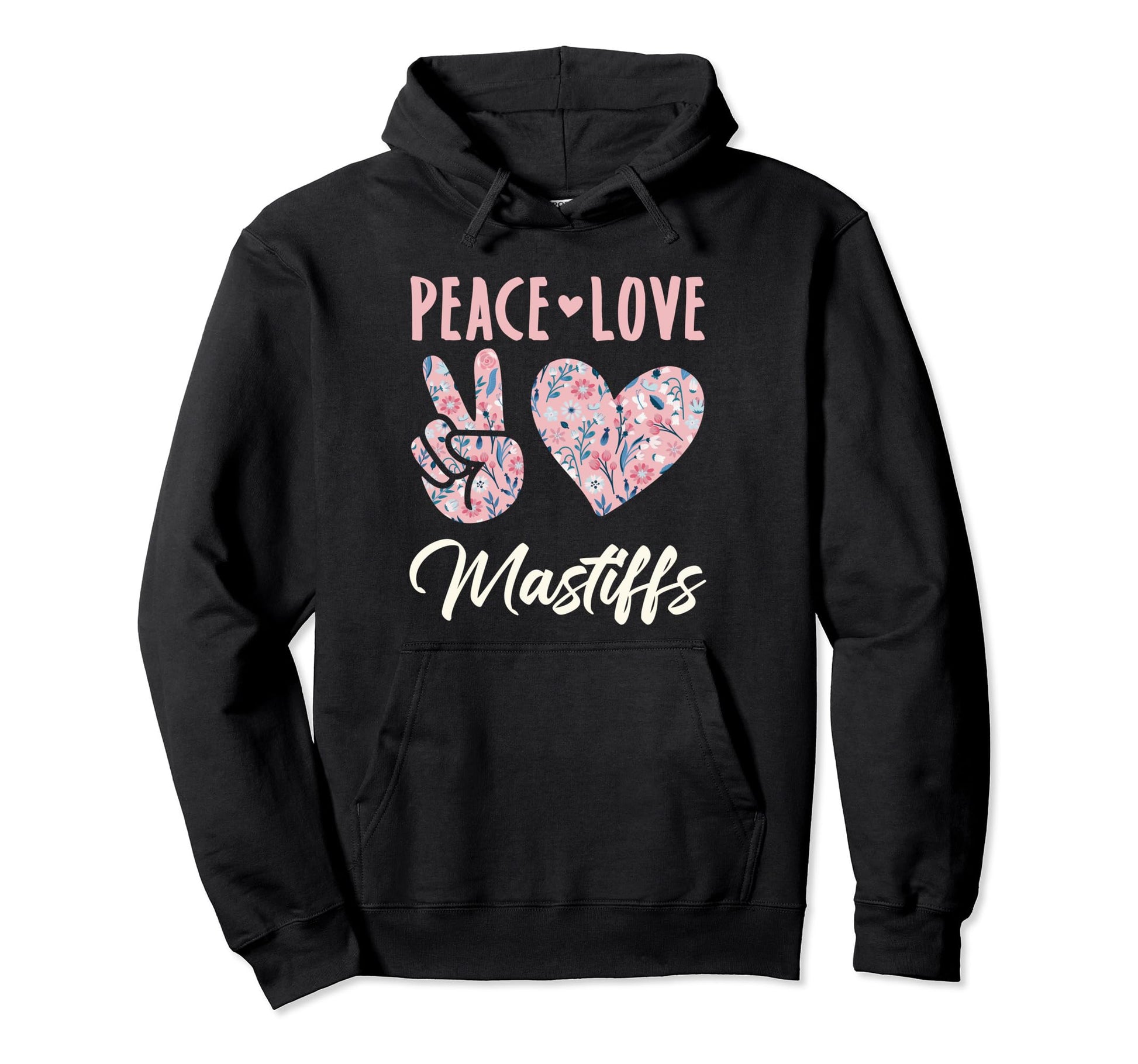 Peace Love Mastifffs Gifts And Sweatshirt - Minimalist Print for Adults - T-Shirt, Sweatshirt, Hoodie