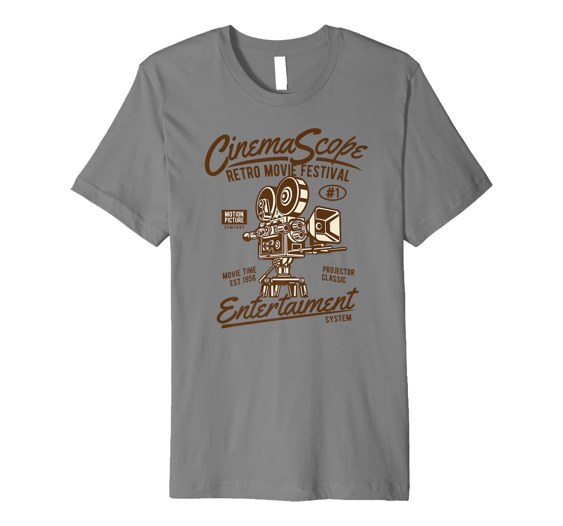 Movie Camera T-Shirt - Unique Graphic Men Women - T-Shirt, Sweatshirt, Hoodie