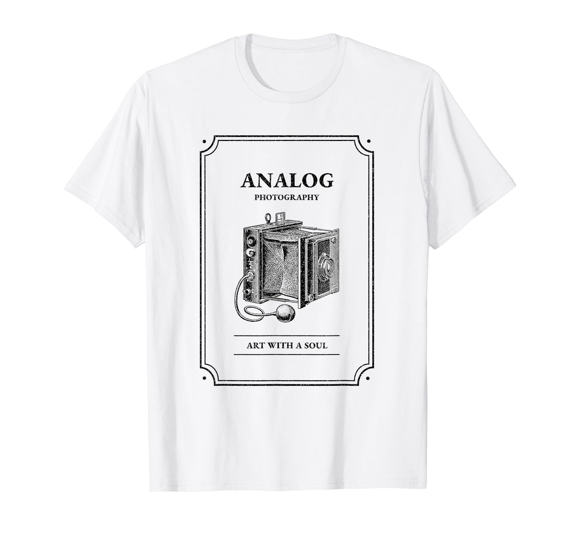 Analog Photography Art Soul Camera T-Shirt - Novelty Apparel Men Women - T-Shirt, Sweatshirt, Hoodie
