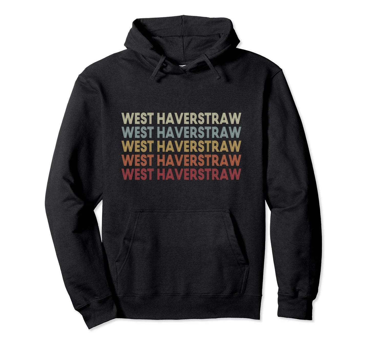 West Haverstraw New York West Haverstraw Hoodie - Minimalist Print Unisex - T-Shirt, Sweatshirt, Hoodie