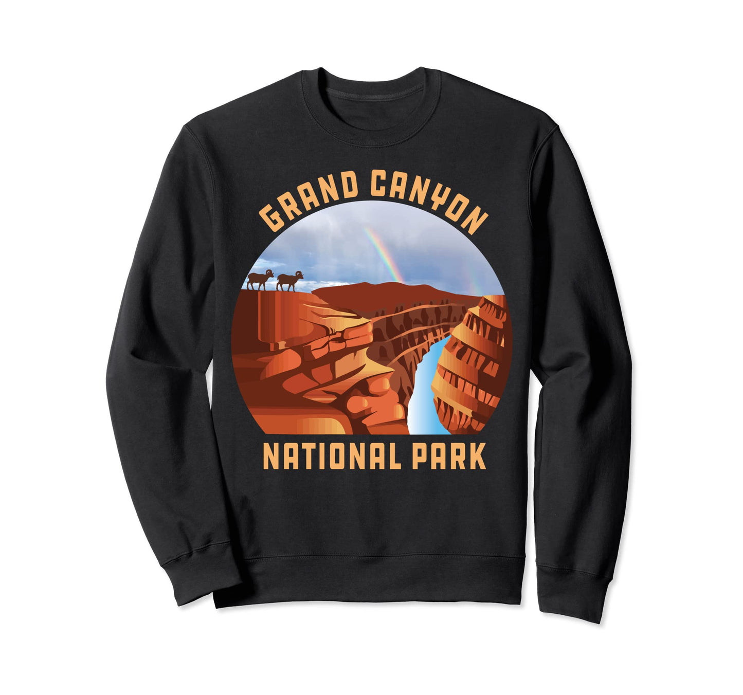 Grand Canyon National Park North Rim Sweatshirt - Graphic Print for Adults - T-Shirt, Sweatshirt, Hoodie