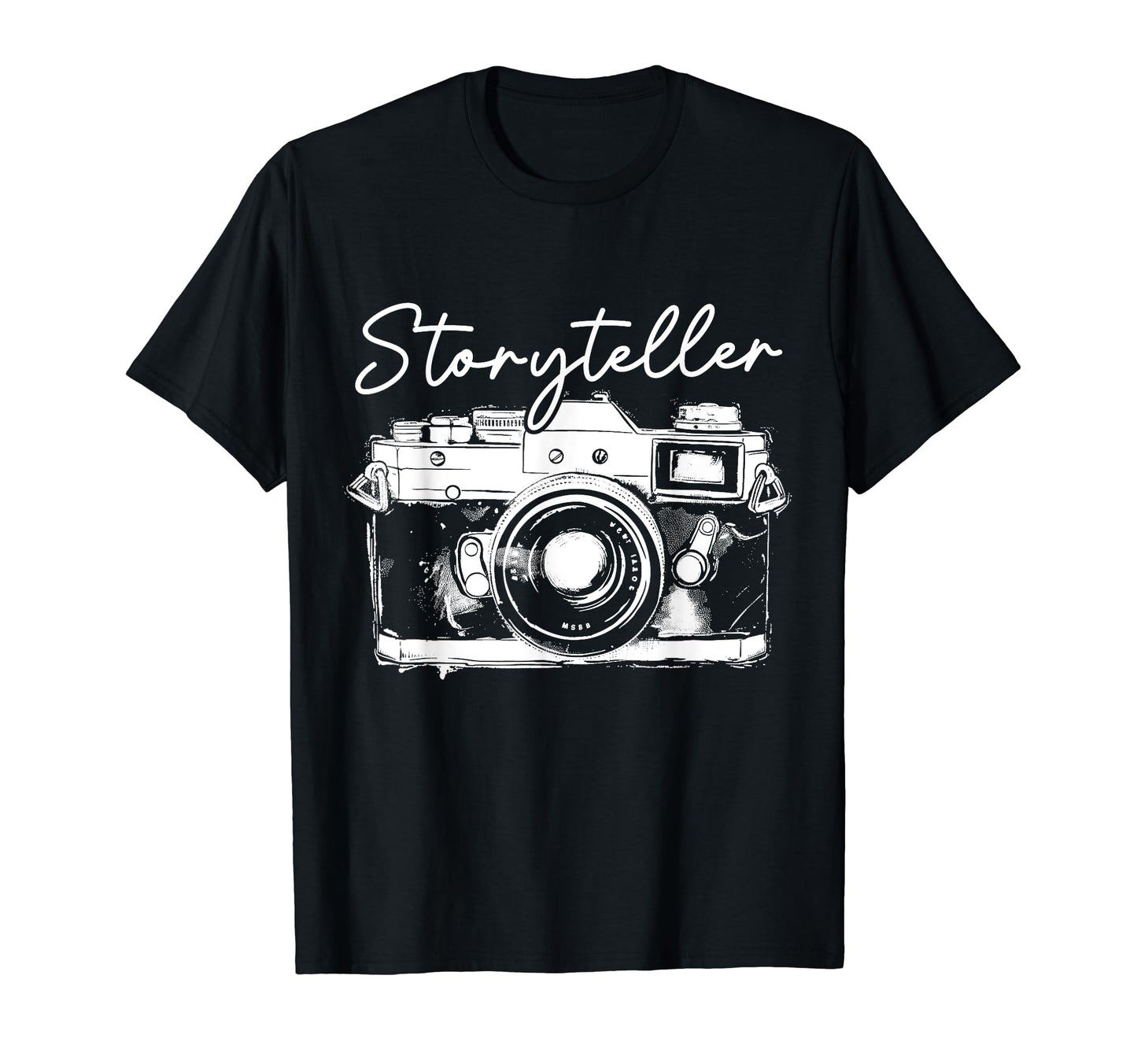 Photographer Storyteller Camera T-Shirt - Novelty Apparel Unisex - T-Shirt, Sweatshirt, Hoodie