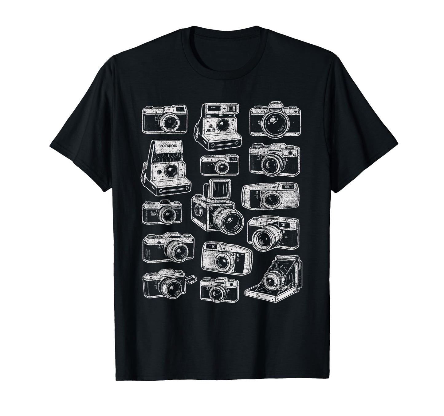 Photographer Camera Collection Photography T-Shirt - Graphic Print Unisex - T-Shirt, Sweatshirt, Hoodie