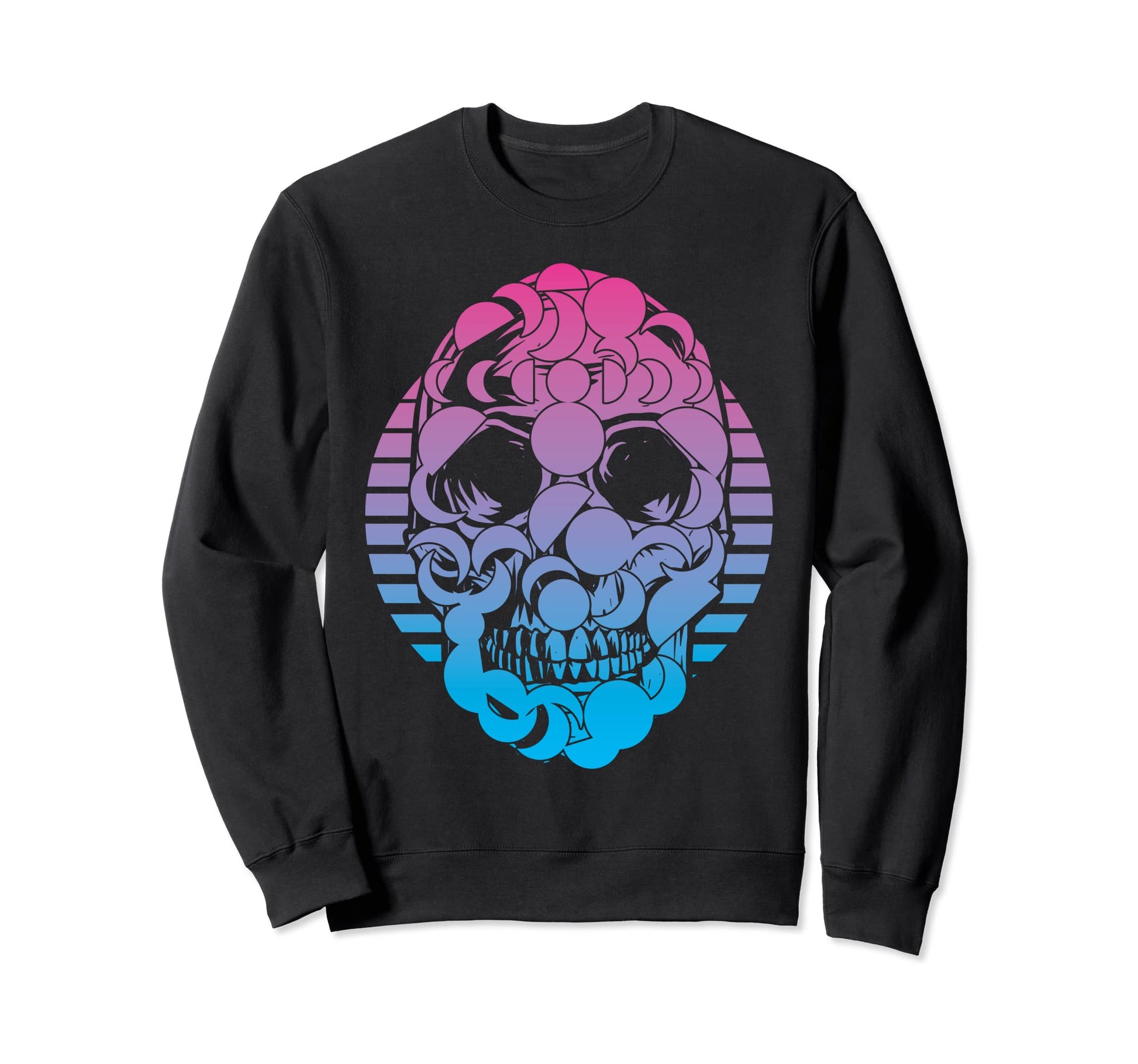 Moons Vaporwave Aesthetic Sweatshirt - Graphic Print for Adults - T-Shirt, Sweatshirt, Hoodie