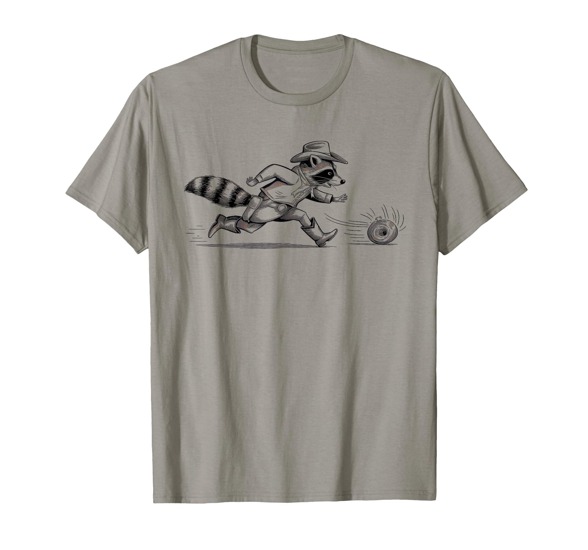 Raccoon 90S Country Music Western T-Shirt - Novelty Apparel Men Women - T-Shirt, Sweatshirt, Hoodie