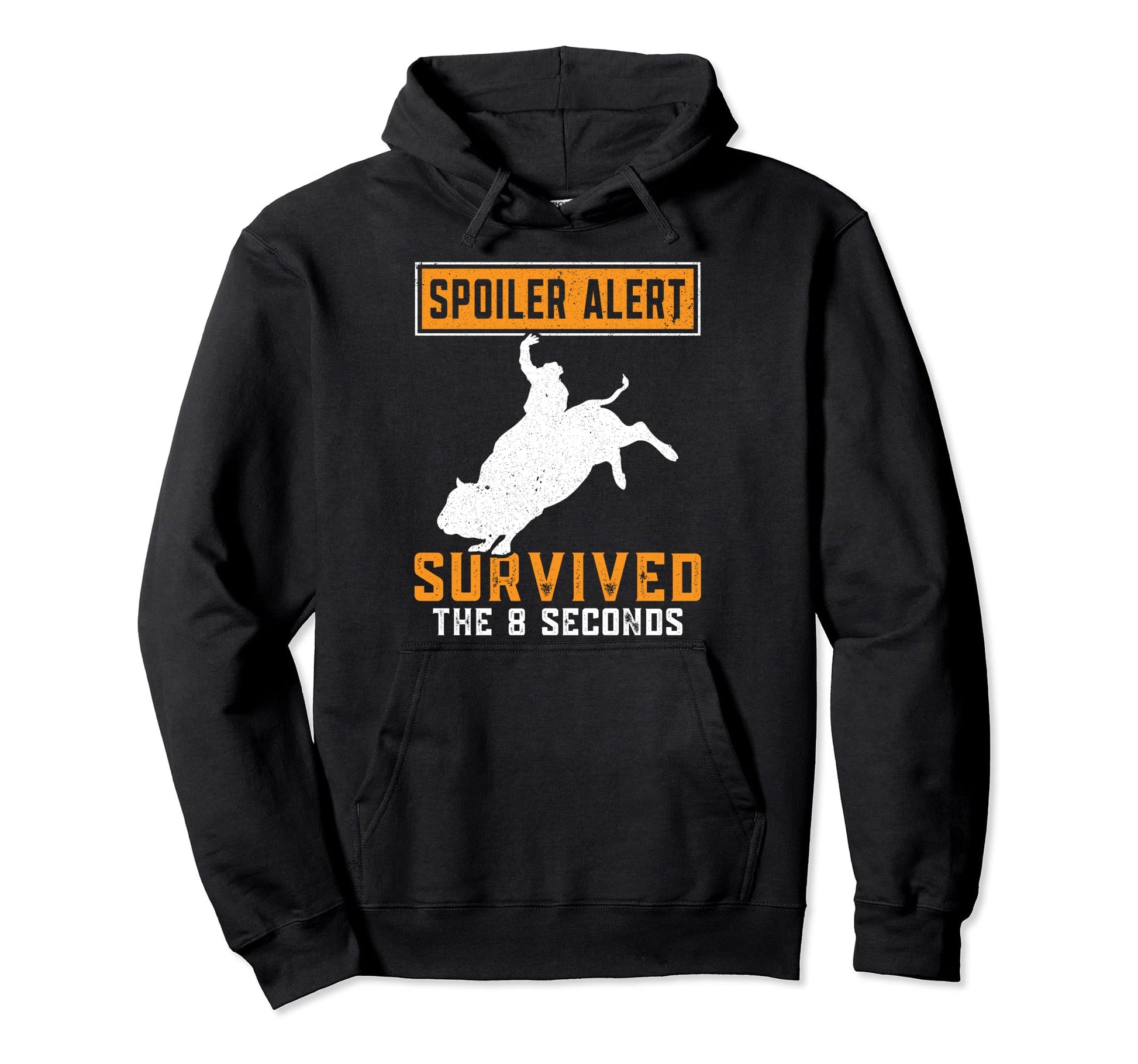 I Survived My 8 Seconds Rodeo Bull Hoodie - Aesthetic Graphic Men Women - T-Shirt, Sweatshirt, Hoodie