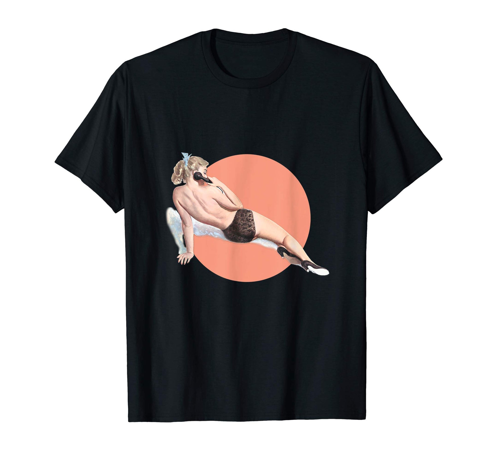 1940S Pin Up Sexy American Art T-Shirt - Streetwear Style for Adults - T-Shirt, Sweatshirt, Hoodie