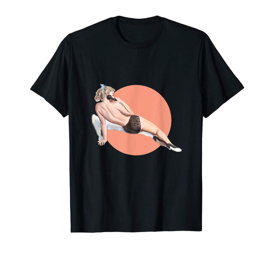1940S Pin Up Sexy American Art T-Shirt - Streetwear Style for Adults - T-Shirt, Sweatshirt, Hoodie