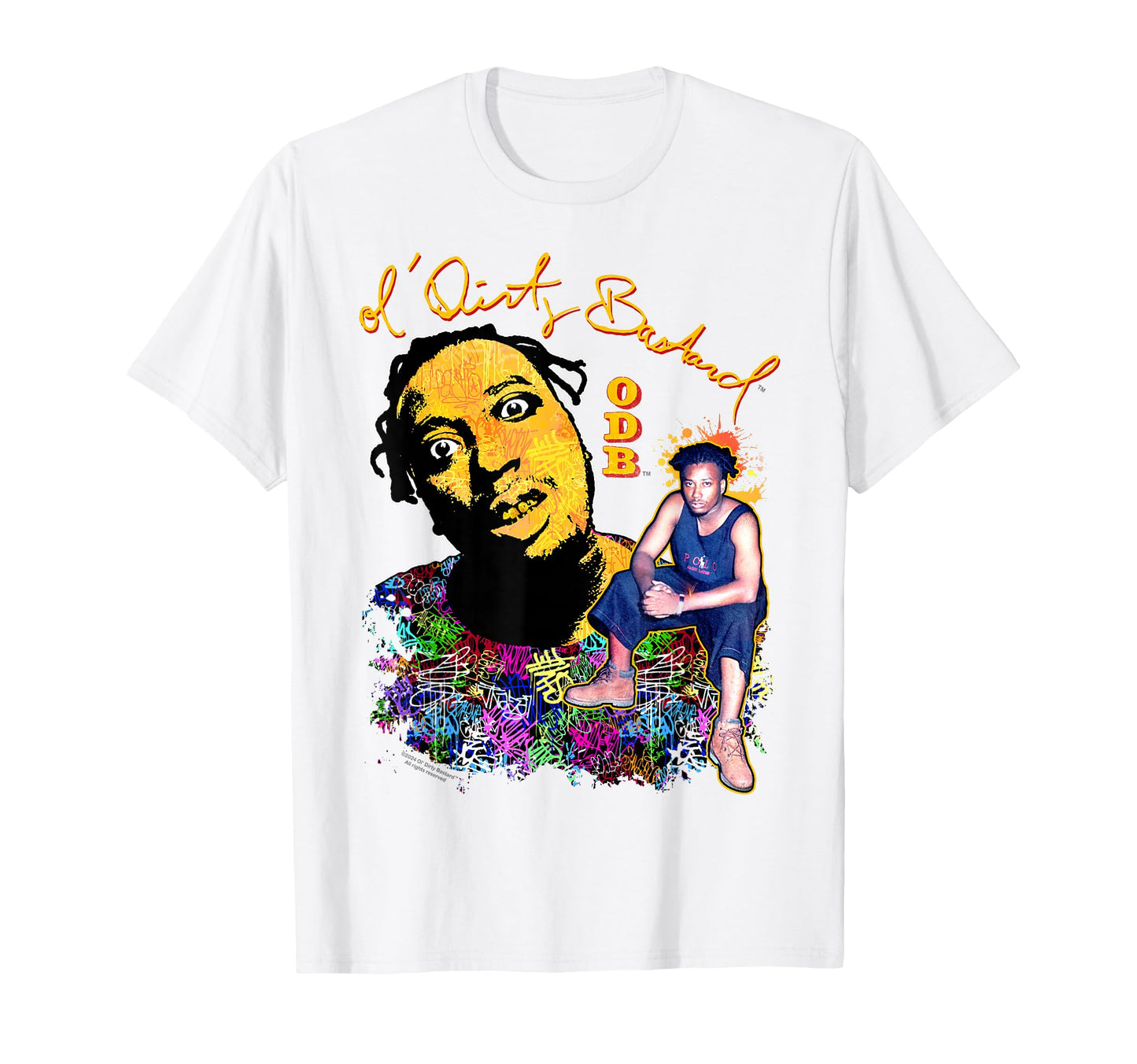 Odb Ol Dirty Ba Ard Graffiti Mural T-Shirt - Streetwear Style Men Women - T-Shirt, Sweatshirt, Hoodie