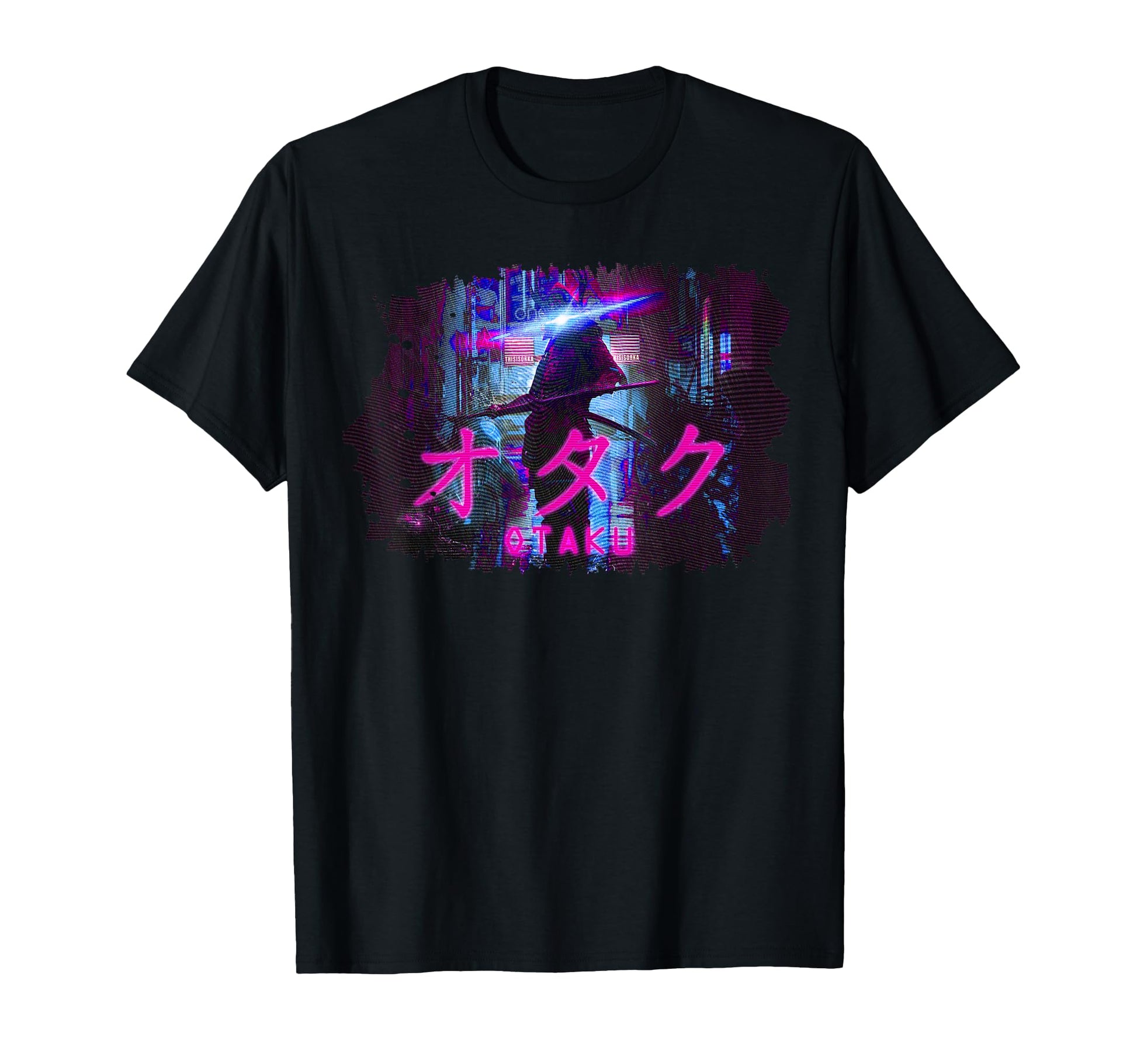 Vaporwave Aesthetic Otaku Japanese T-Shirt - Fun Novelty Design for Adults - T-Shirt, Sweatshirt, Hoodie