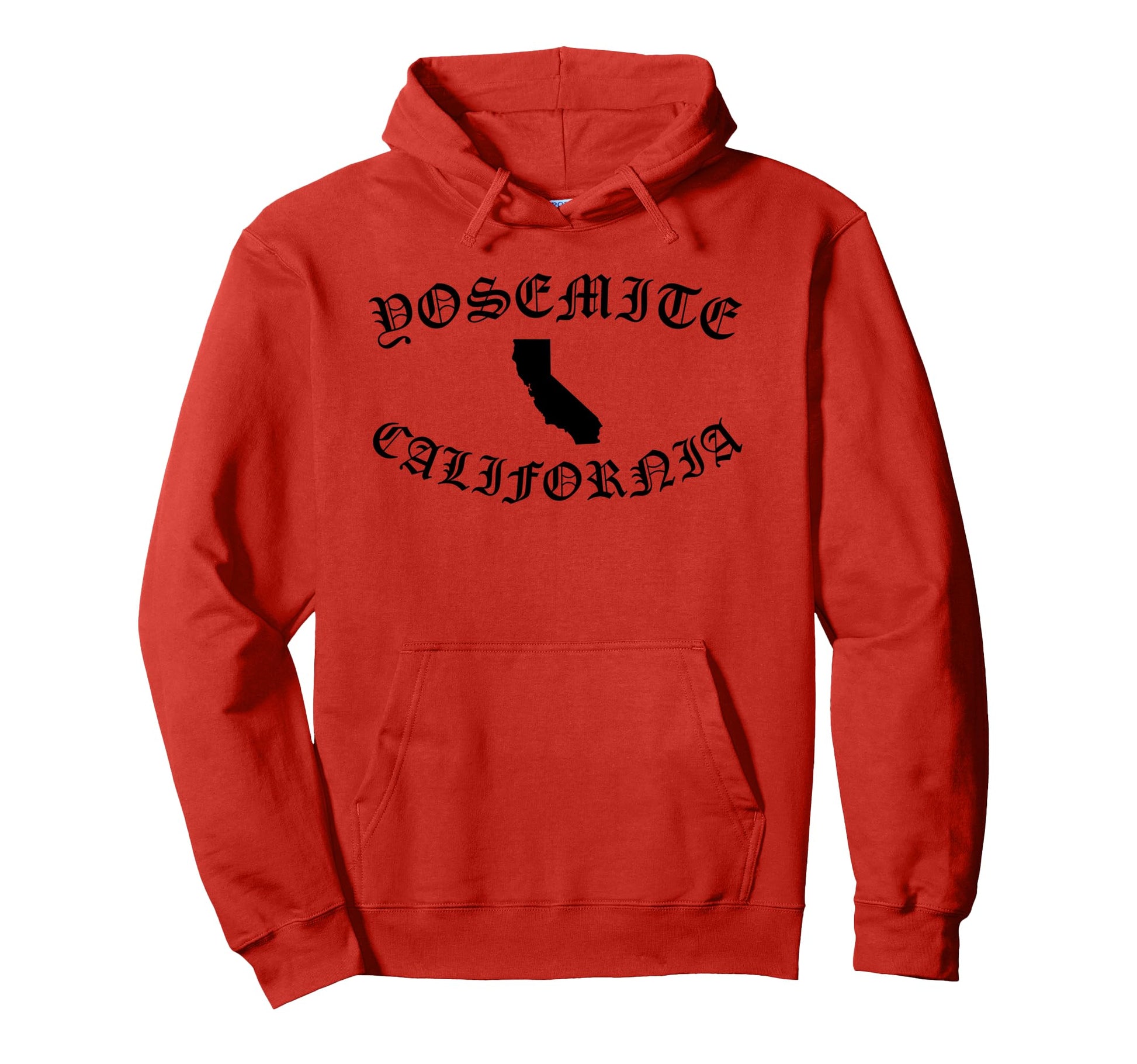 Yosemite National Park Half Dome Hoodie - Novelty Apparel for Adults - T-Shirt, Sweatshirt, Hoodie
