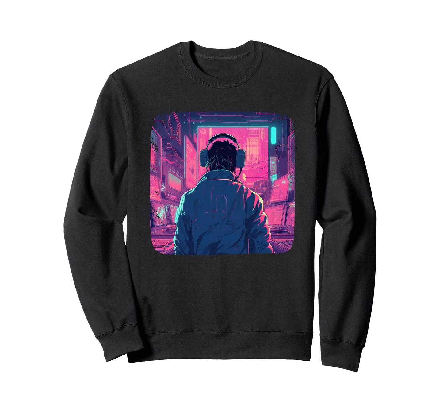 Vaporwave Aesthetic 80S 90S Streetwear Hoodie - Minimalist Print Unisex - T-Shirt, Sweatshirt, Hoodie