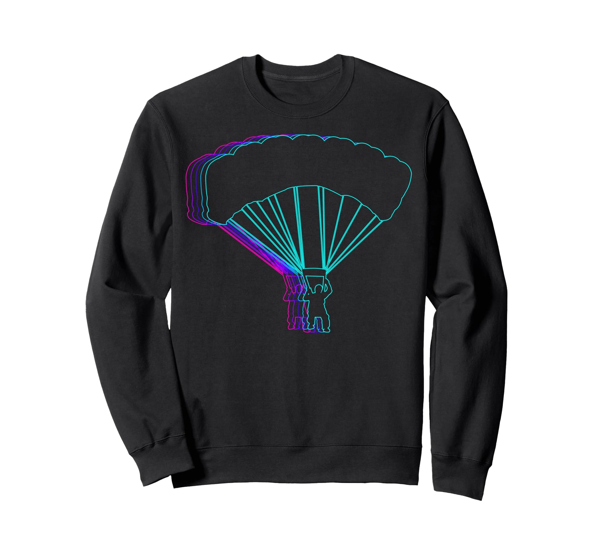 Skydiving Skydiver Skydive Sweatshirt - Unique Graphic Men Women - T-Shirt, Sweatshirt, Hoodie