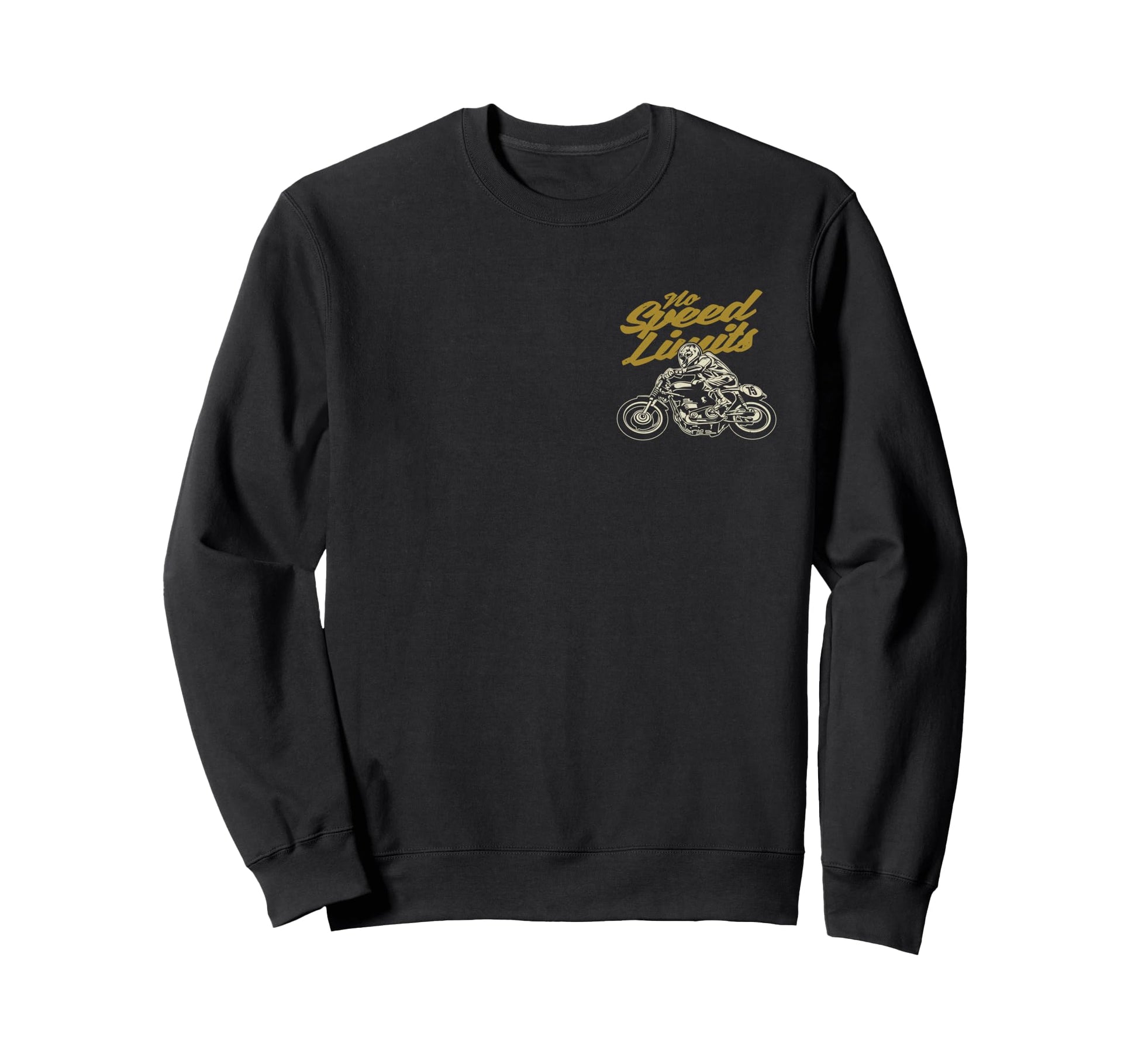 Motorcycle Race Sweatshirt - Graphic Print for Adults - T-Shirt, Sweatshirt, Hoodie