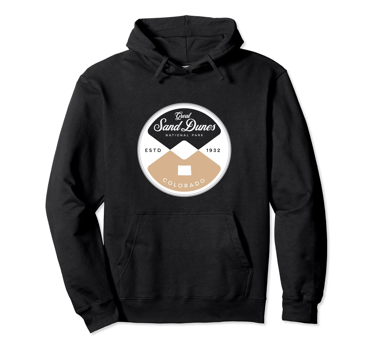 Great Sand Dunes National Park Colorado Hoodie - Unique Graphic Unisex - T-Shirt, Sweatshirt, Hoodie