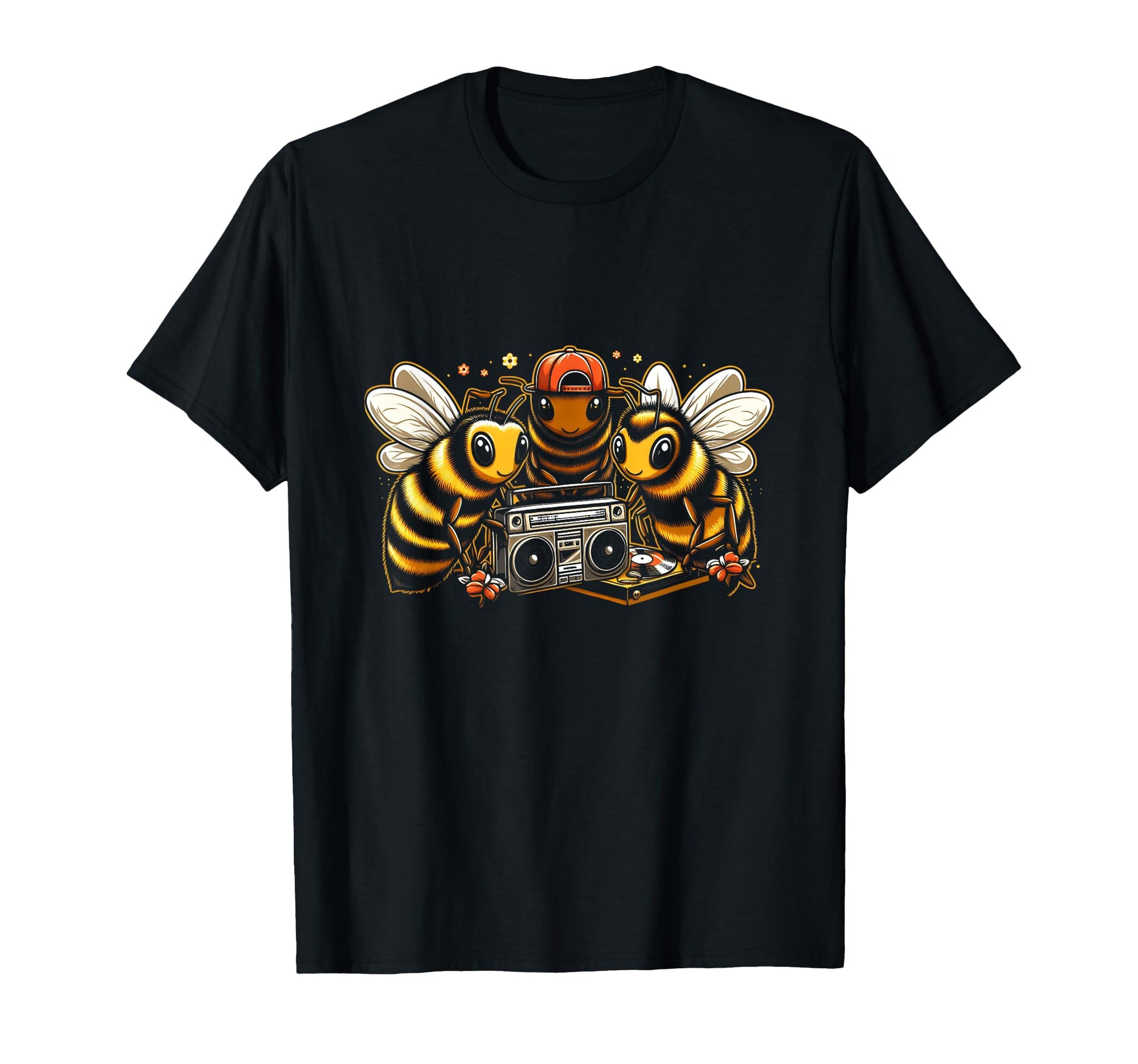 Bee Hip Hop Oldschool Rap Lover T-Shirt - Streetwear Style Men Women - T-Shirt, Sweatshirt, Hoodie