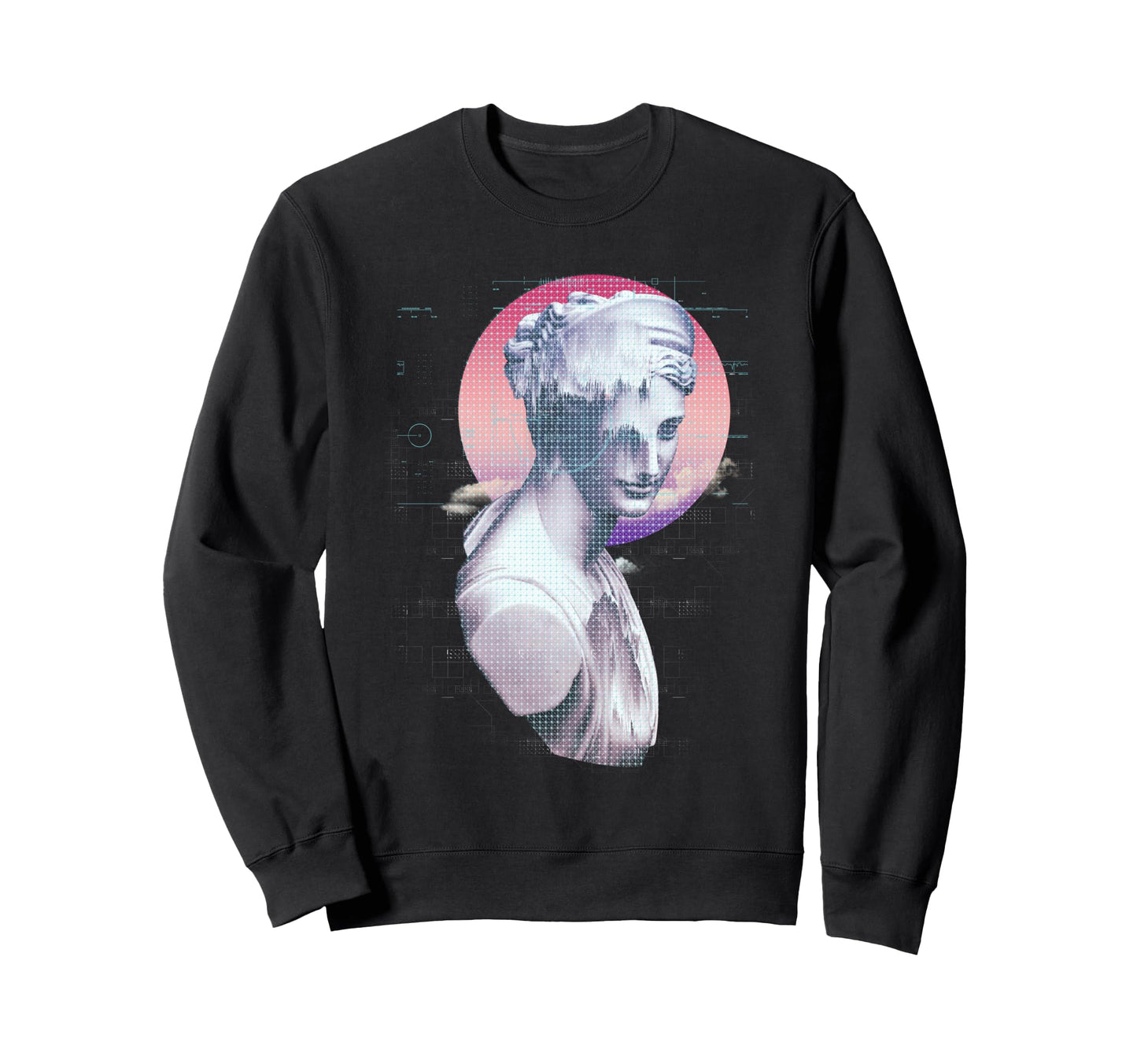 Sculpture Greek Aesthetic Edgy Sweatshirt - Streetwear Style for Adults - T-Shirt, Sweatshirt, Hoodie