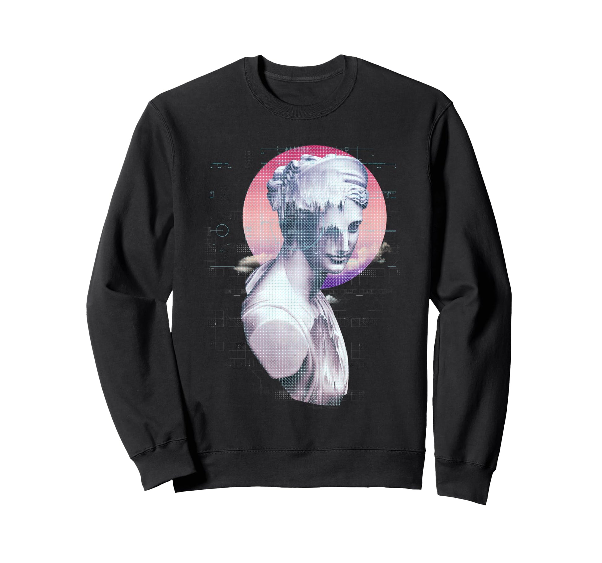 Sculpture Greek Aesthetic Edgy Sweatshirt - Streetwear Style for Adults - T-Shirt, Sweatshirt, Hoodie