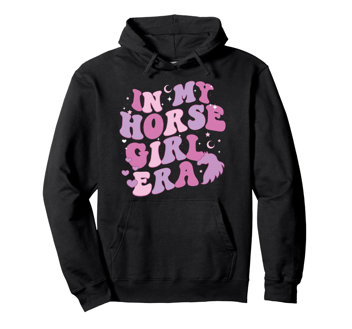 My Horse Era Groovy Western Rodeo Hoodie - Streetwear Style for Adults - T-Shirt, Sweatshirt, Hoodie