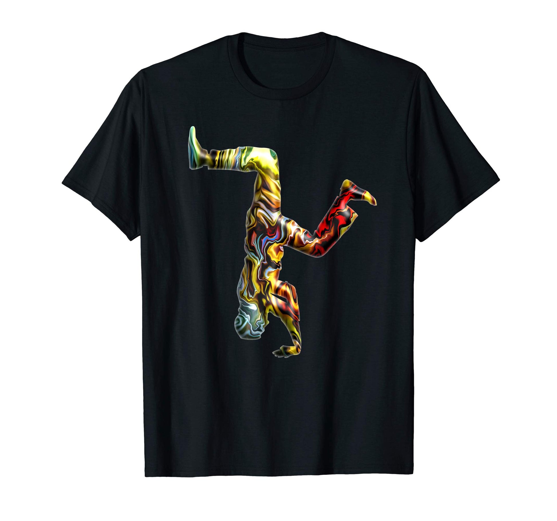 Breakdancing Old School Graffiti B T-Shirt - Custom Art Print Unisex - T-Shirt, Sweatshirt, Hoodie