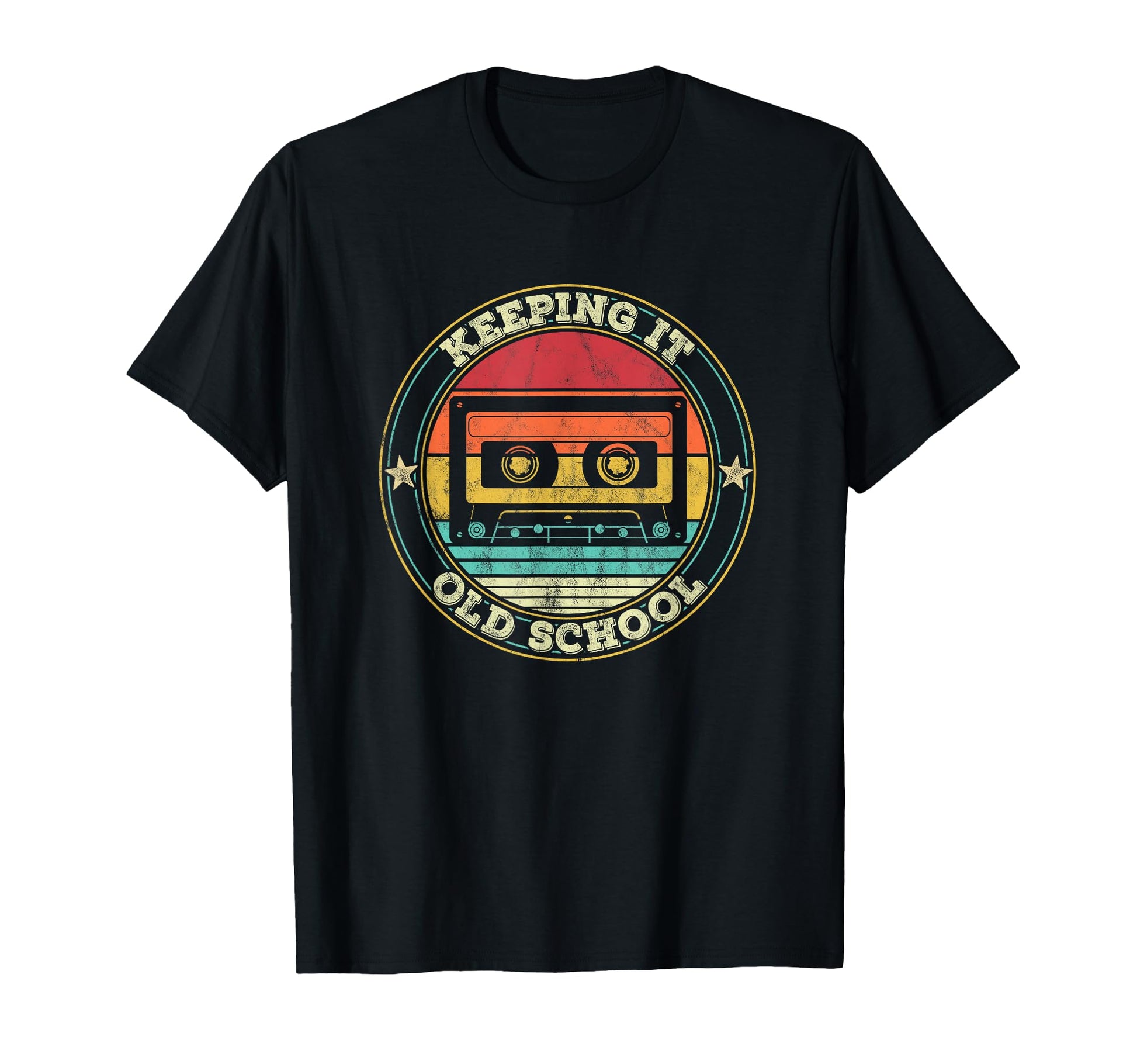 Cassette Tape Music 80S 90S Keeping It T-Shirt - Fun Novelty Design Unisex - T-Shirt, Sweatshirt, Hoodie