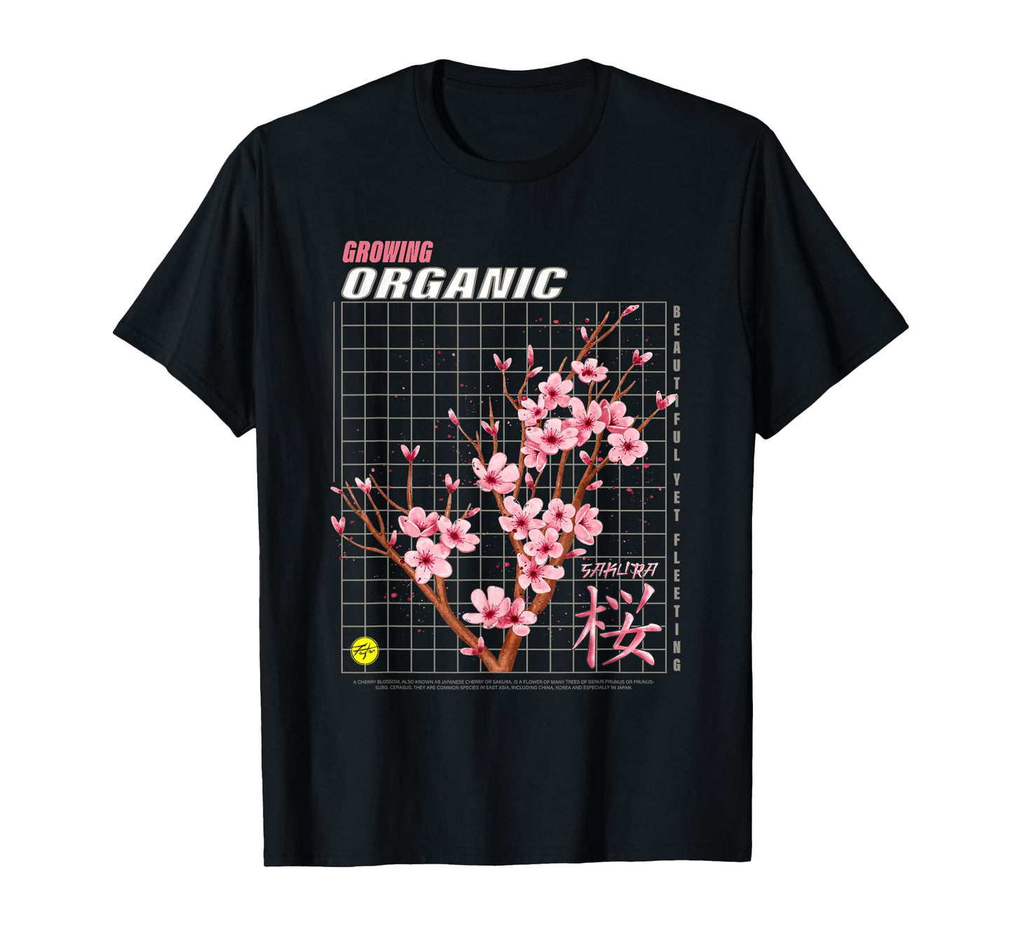 Japanese Cherry Blossom Aesthetic T-Shirt - Novelty Apparel Men Women - T-Shirt, Sweatshirt, Hoodie
