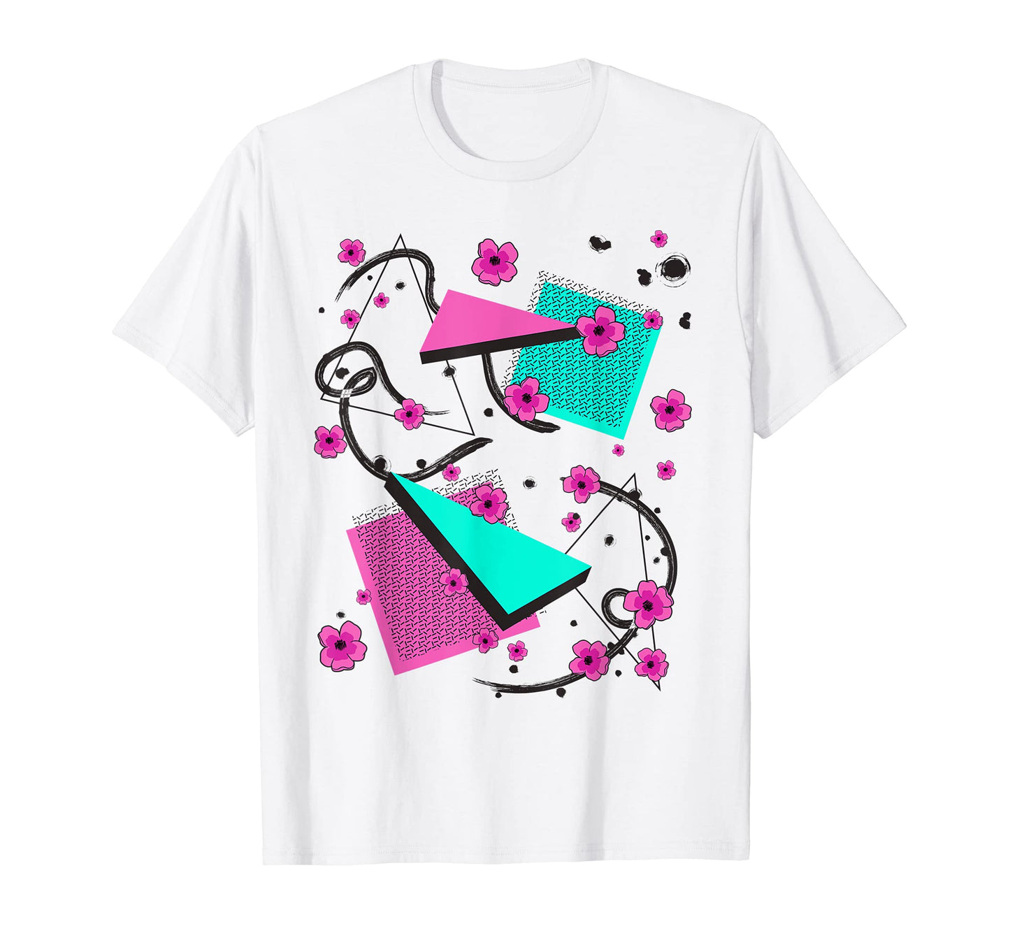 80S 90S Aesthetic Vaporwave Pattern Memphis T-Shirt - Trendy Graphic Unisex - T-Shirt, Sweatshirt, Hoodie