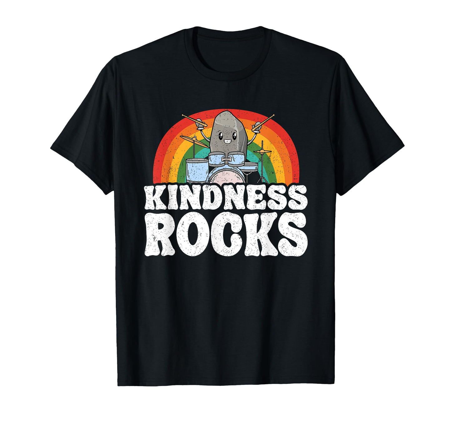 Anti Bullying Rainbow Music Teacher T-Shirt - Trendy Graphic Unisex - T-Shirt, Sweatshirt, Hoodie