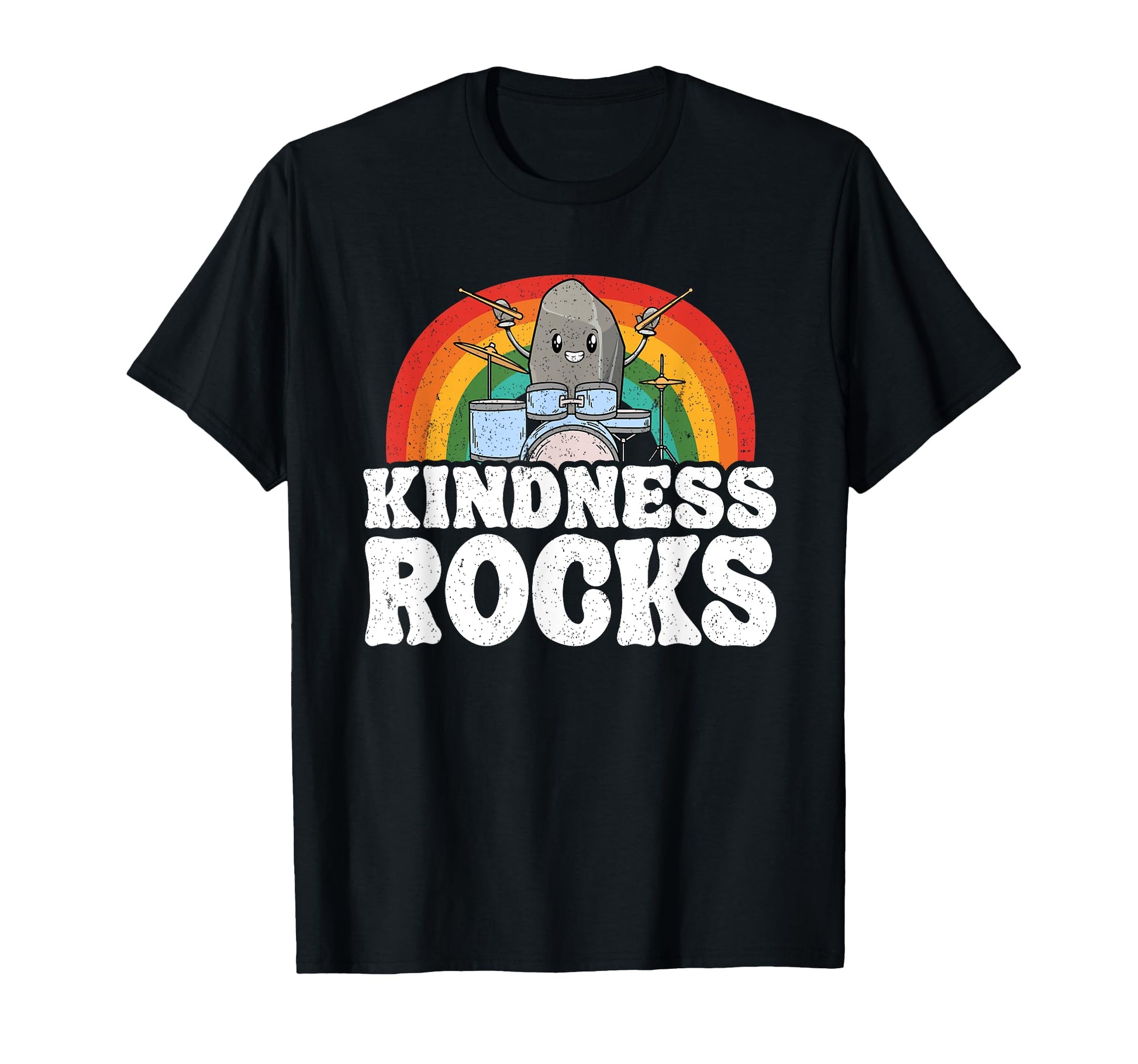 Anti Bullying Rainbow Music Teacher T-Shirt - Trendy Graphic Unisex - T-Shirt, Sweatshirt, Hoodie