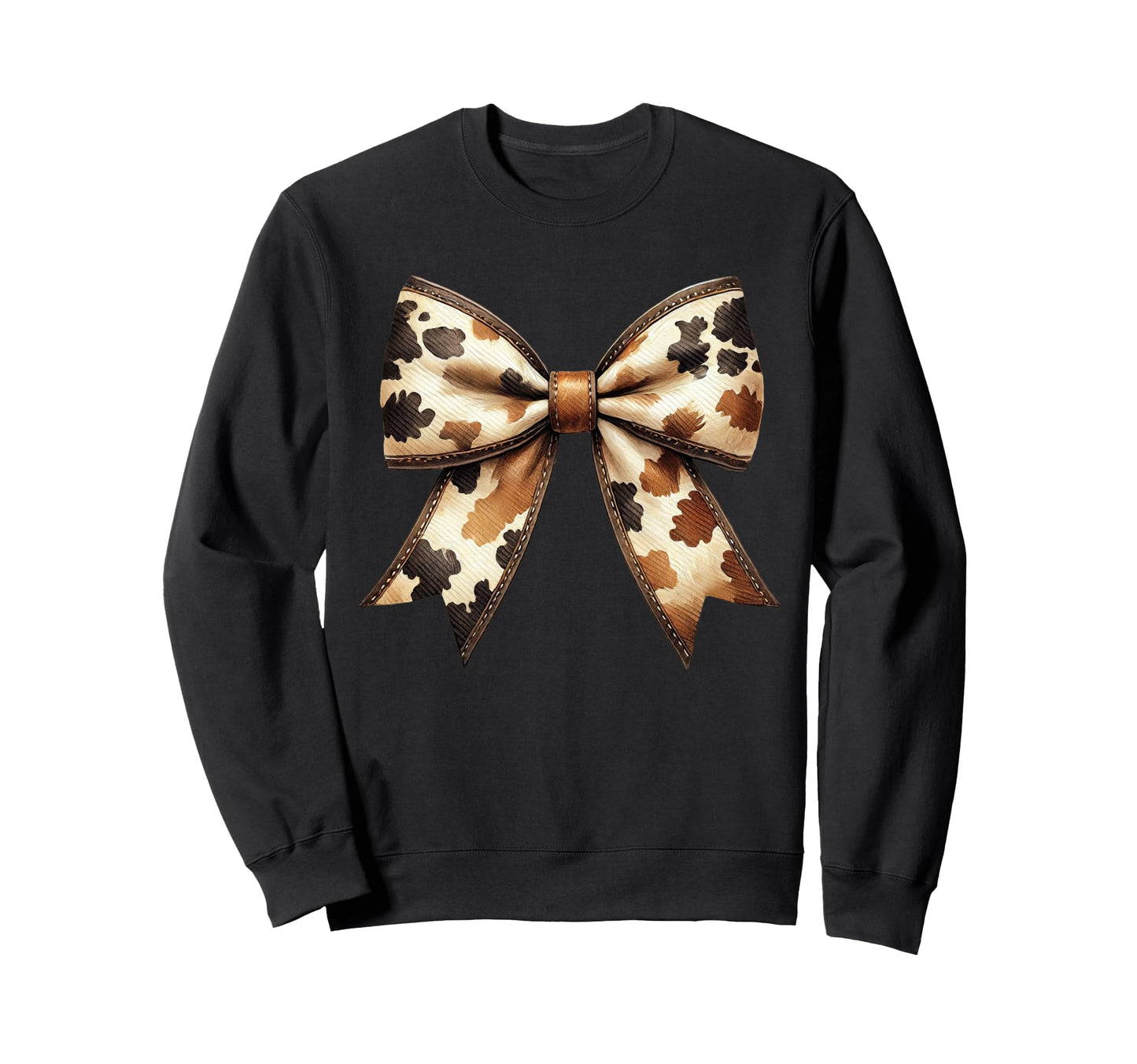 Coquette Bow Western Country Sweatshirt - Casual Everyday Wear Men Women - T-Shirt, Sweatshirt, Hoodie