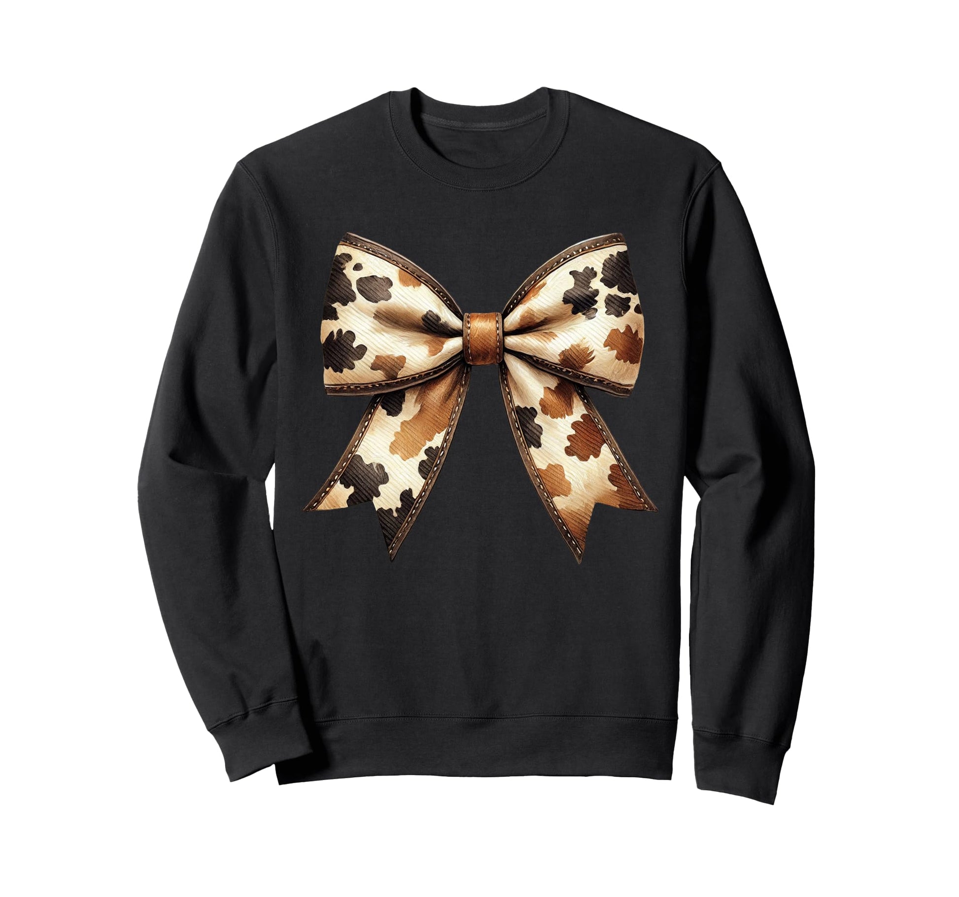 Coquette Bow Western Country Sweatshirt - Casual Everyday Wear Men Women - T-Shirt, Sweatshirt, Hoodie