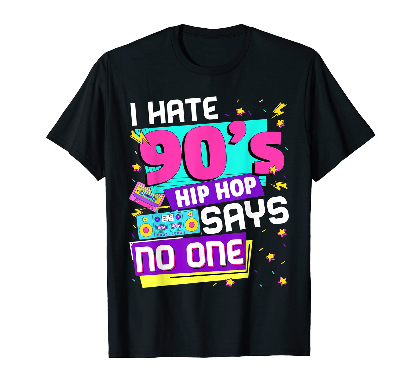 90S Hip Hop Rap Music Nostalgia T-Shirt - Casual Everyday Wear for Adults - T-Shirt, Sweatshirt, Hoodie