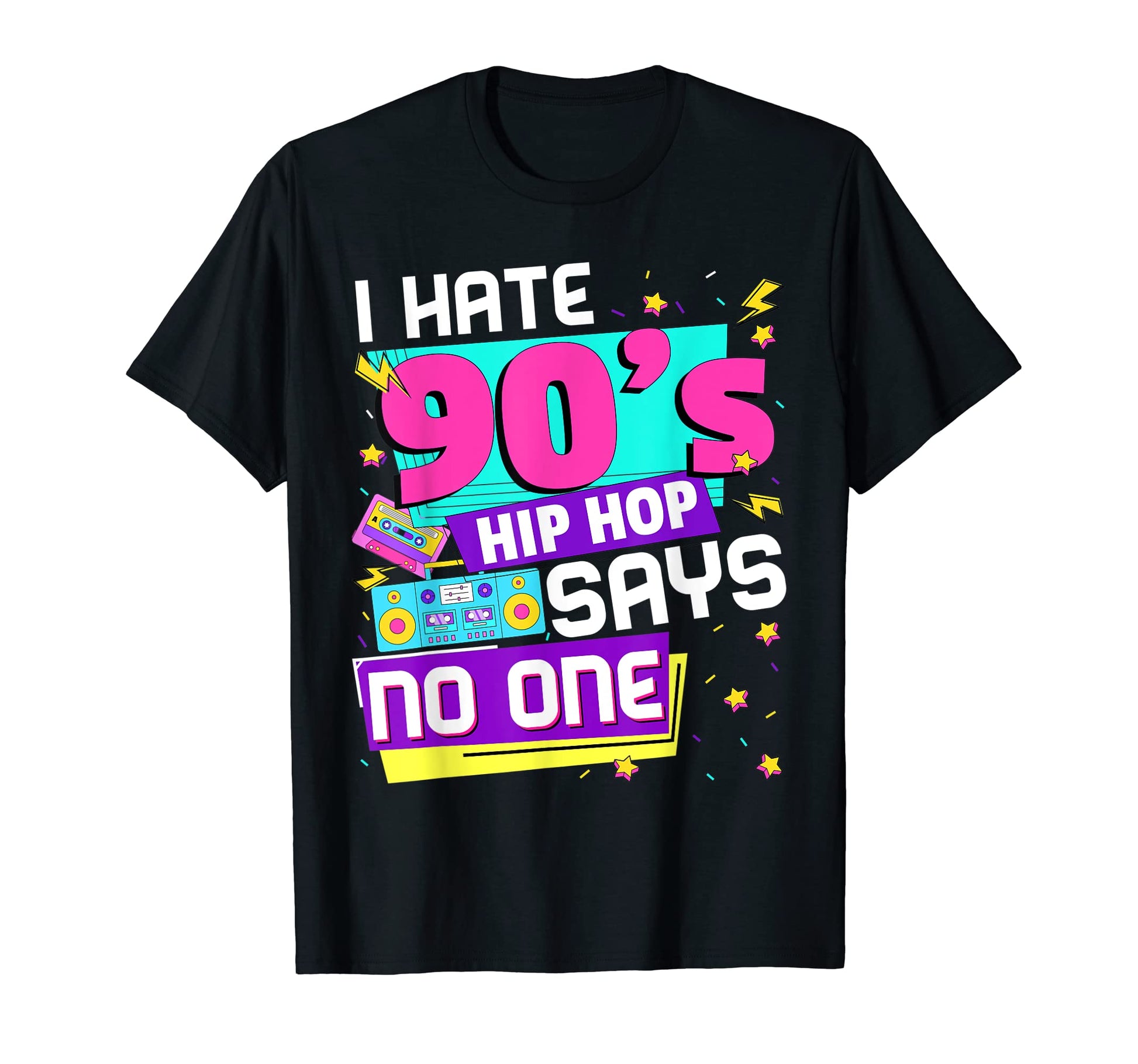 90S Hip Hop Rap Music Nostalgia T-Shirt - Casual Everyday Wear for Adults - T-Shirt, Sweatshirt, Hoodie