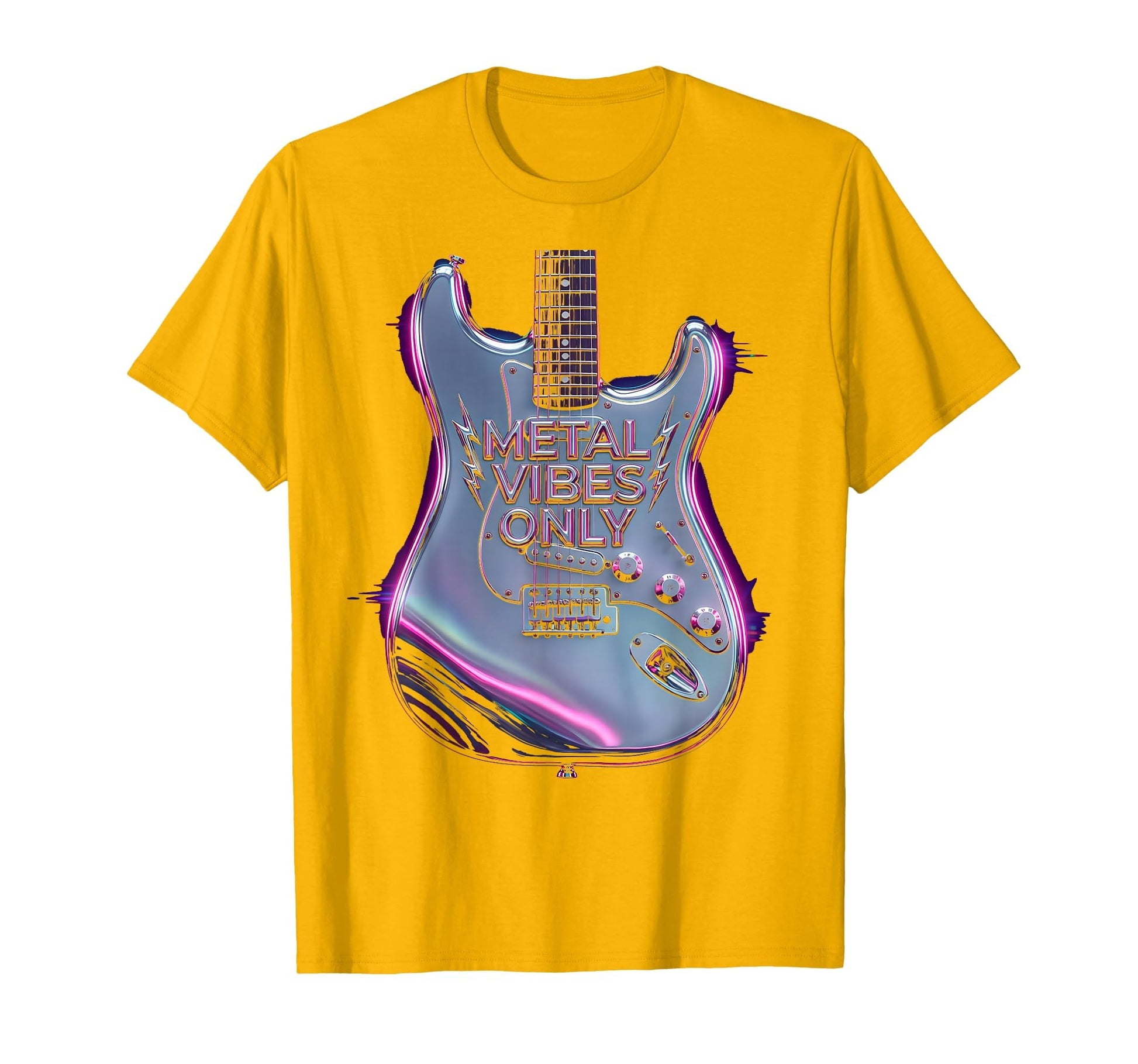 Metal Vibes Only Heavy Metal T-Shirt - Custom Art Print for Adults - T-Shirt, Sweatshirt, Hoodie