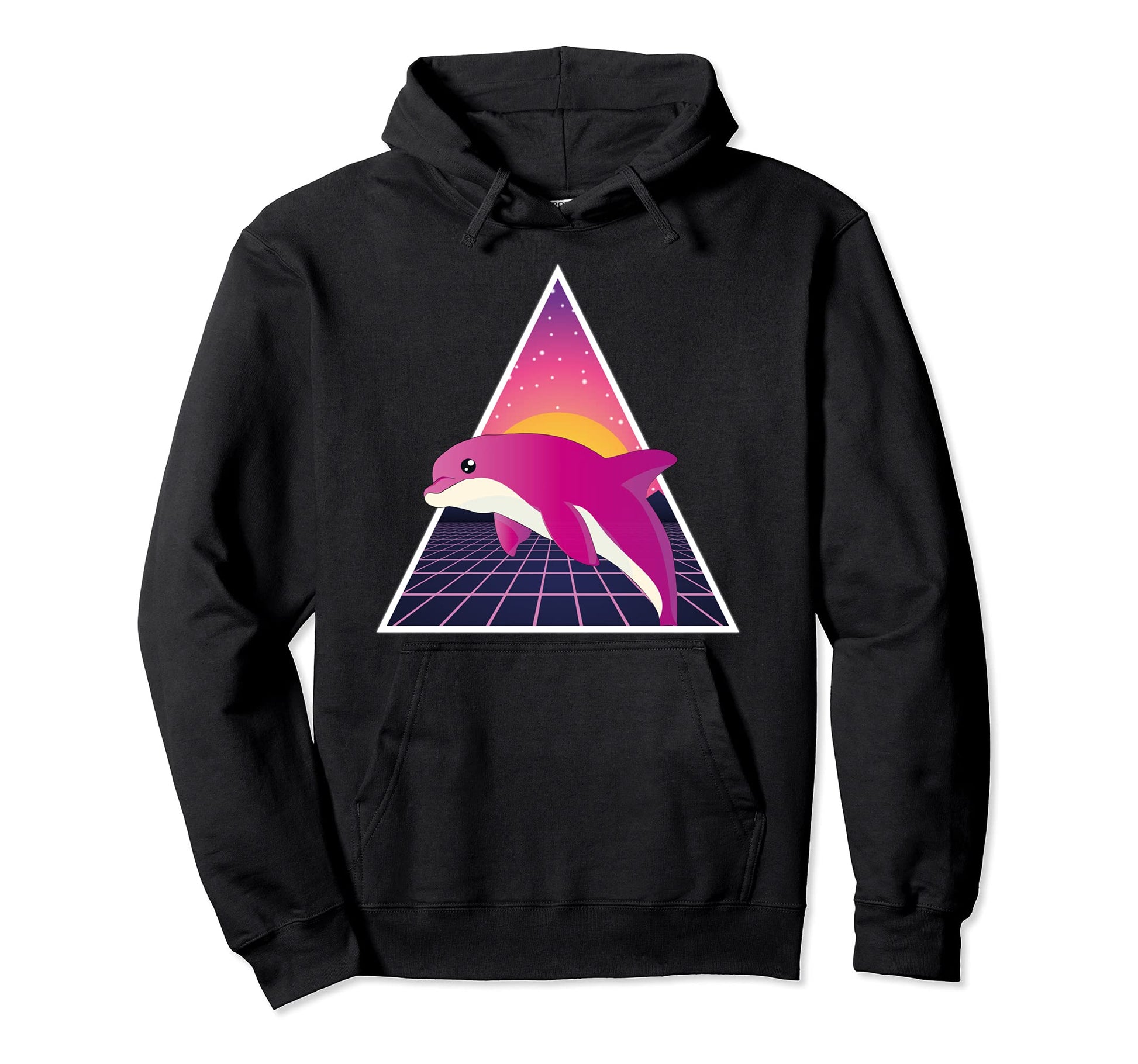 90S Art Vaporwave Aesthetic Ocean Hoodie - Streetwear Style for Adults - T-Shirt, Sweatshirt, Hoodie