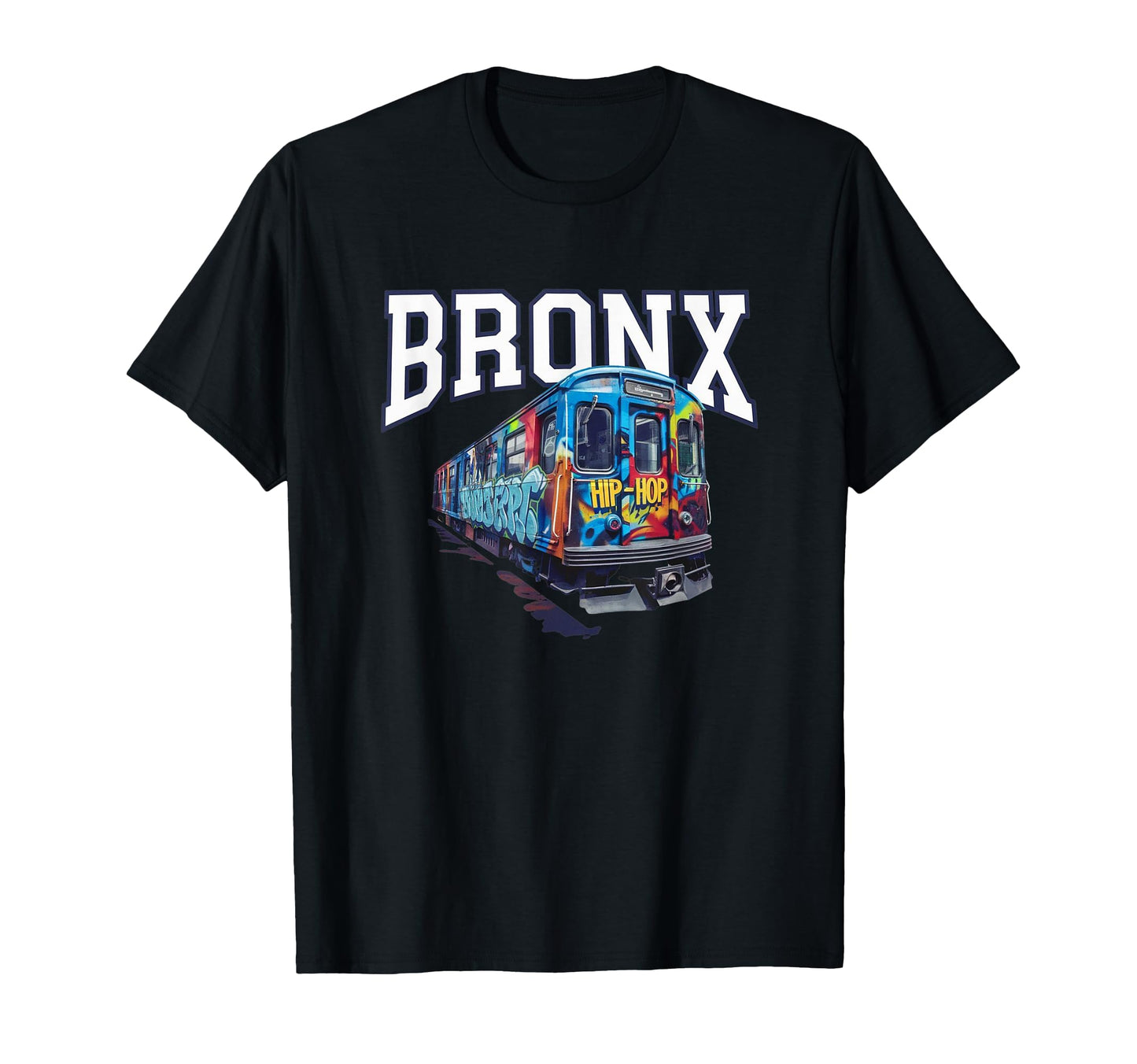 50 Years Hip Hop Bronx Subway Graffiti T-Shirt - Trendy Graphic for Adults - T-Shirt, Sweatshirt, Hoodie