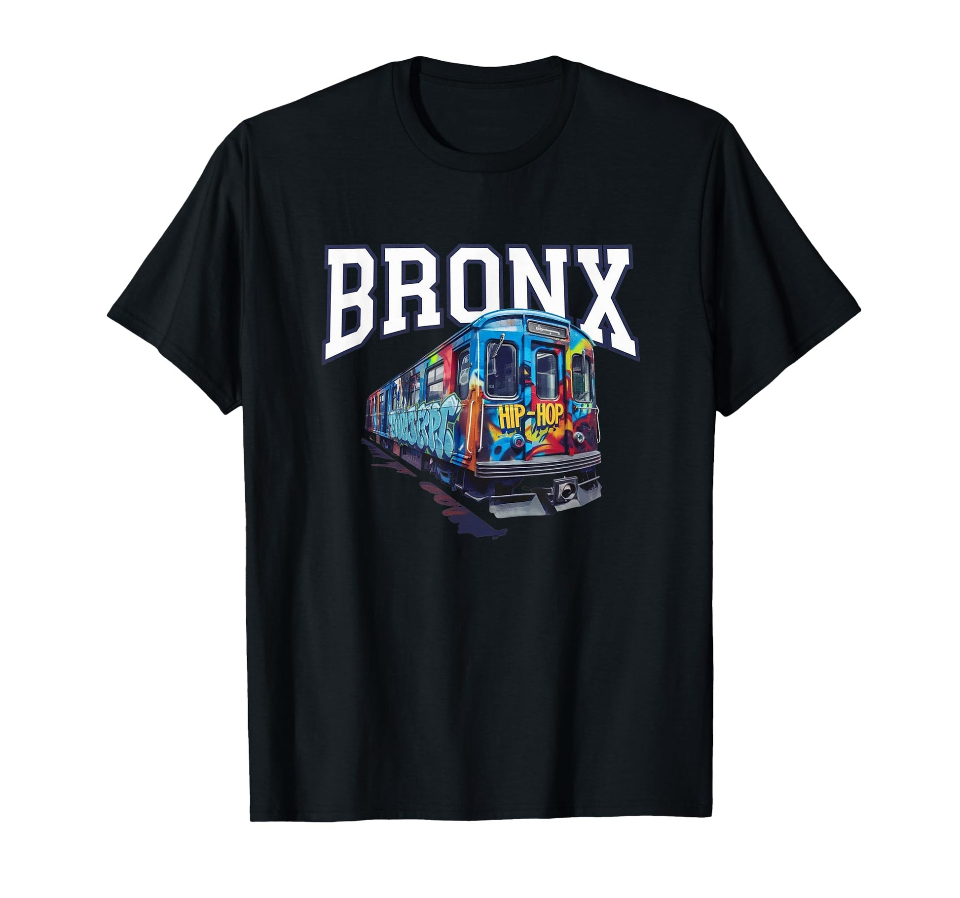 50 Years Hip Hop Bronx Subway Graffiti T-Shirt - Trendy Graphic for Adults - T-Shirt, Sweatshirt, Hoodie