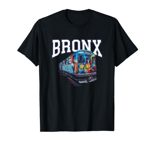 50 Years Hip Hop Bronx Subway Graffiti T-Shirt - Trendy Graphic for Adults - T-Shirt, Sweatshirt, Hoodie