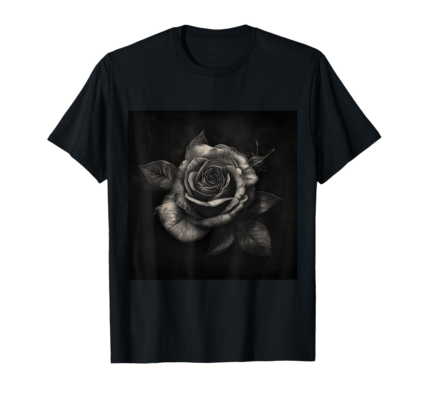 Floral Pattern Gift Flower Tattoo Rose T-Shirt - Novelty Apparel for Adults - T-Shirt, Sweatshirt, Hoodie