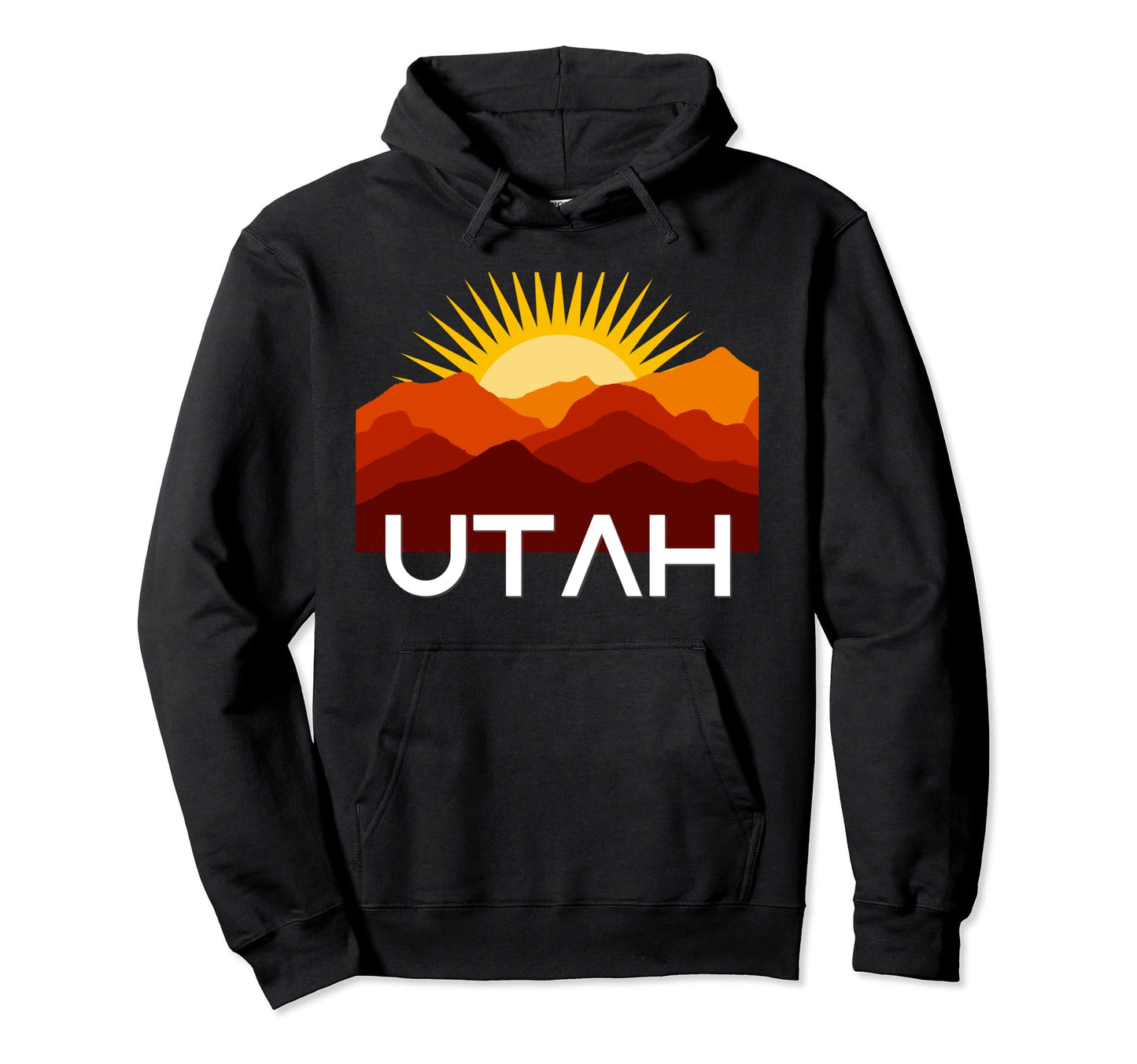 Utah Desert Sun Souvenir Southwestern Hoodie - Custom Art Print Unisex - T-Shirt, Sweatshirt, Hoodie