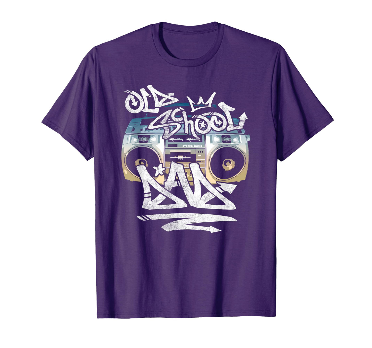 Old School Dad Boombox T-Shirt - Novelty Apparel Men Women - T-Shirt, Sweatshirt, Hoodie