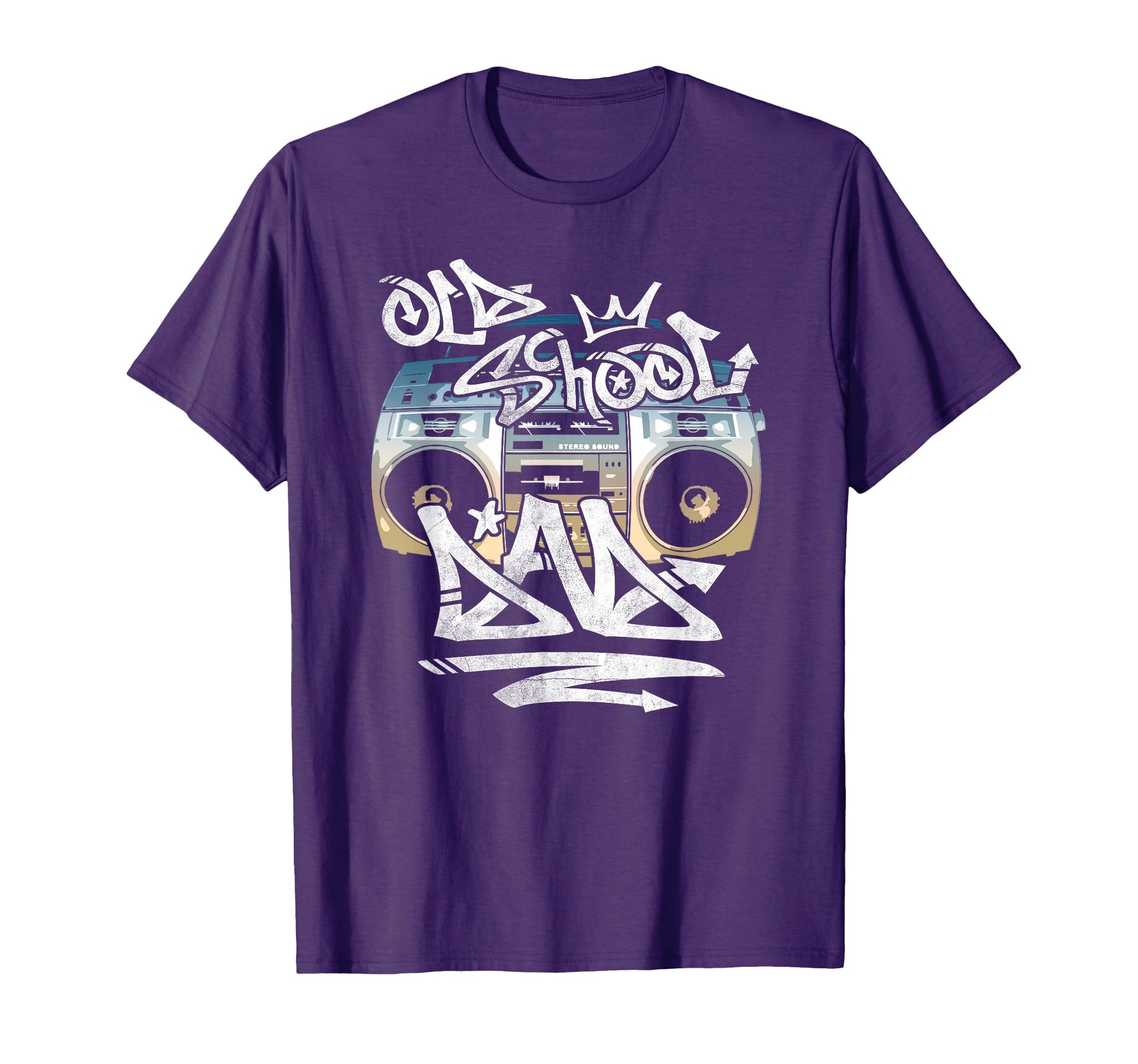 Old School Dad Boombox T-Shirt - Novelty Apparel Men Women - T-Shirt, Sweatshirt, Hoodie