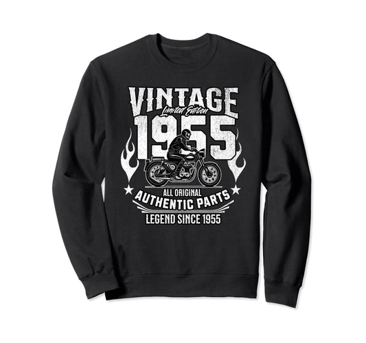 1955 Birthday Meme 1955 Sweatshirt - Casual Everyday Wear for Adults - T-Shirt, Sweatshirt, Hoodie
