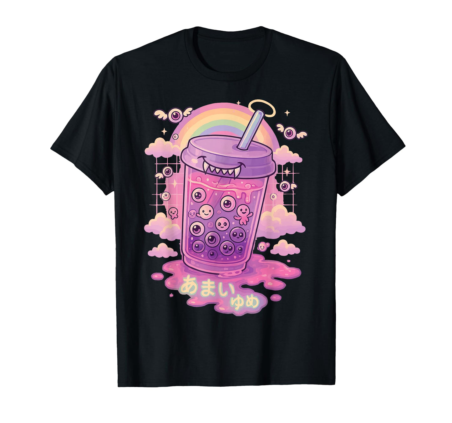 Japanese Boba Weirdcore Aesthetic T-Shirt - Fun Novelty Design Unisex - T-Shirt, Sweatshirt, Hoodie