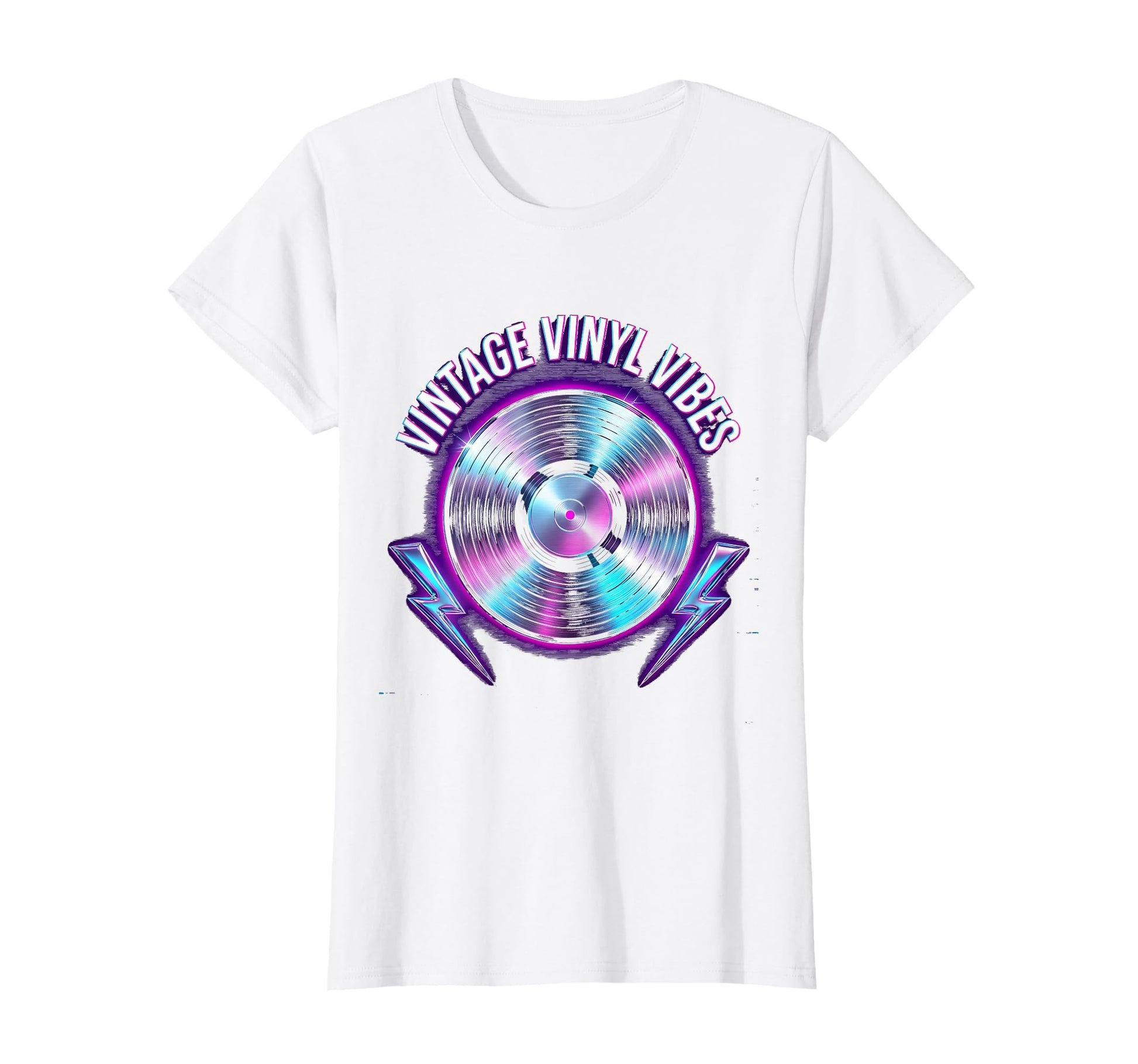 Vinyl Vibes Rock N Roll Music T-Shirt - Novelty Apparel for Adults - T-Shirt, Sweatshirt, Hoodie