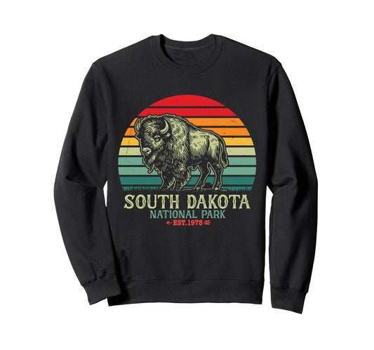 Badlands South Dakota National Park Sweatshirt - Custom Art Print Unisex - T-Shirt, Sweatshirt, Hoodie
