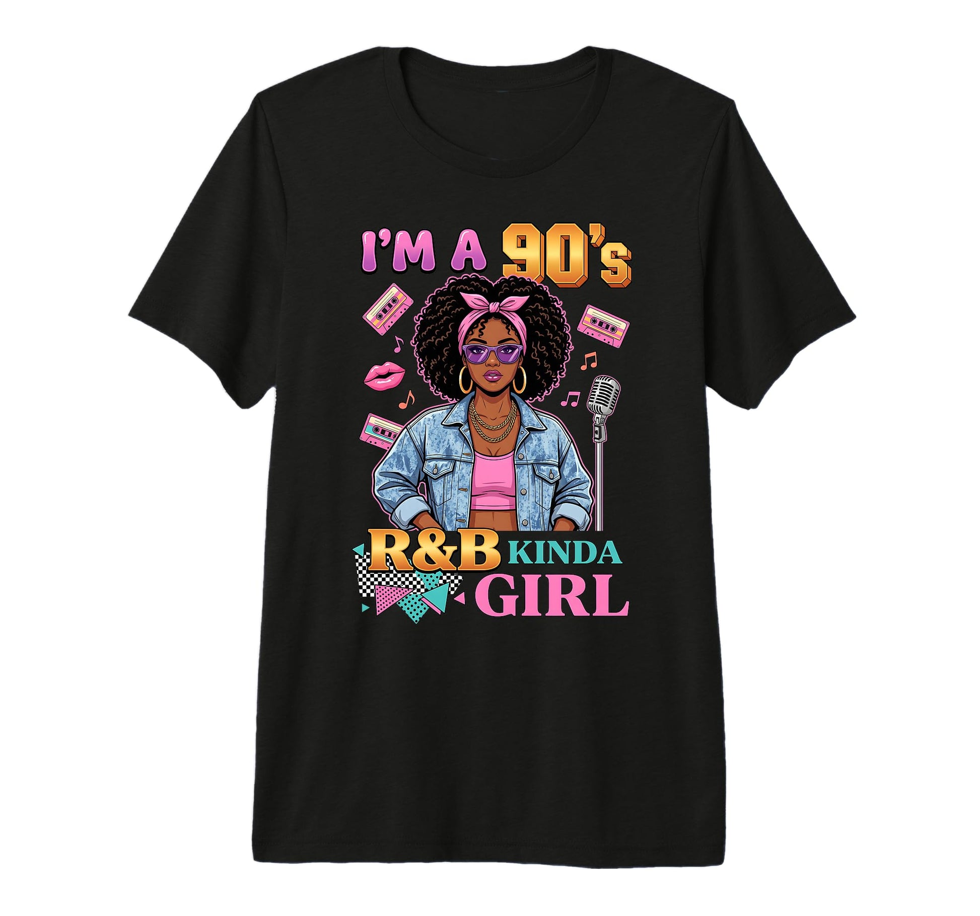 Im 90S Rnb Kinda Cassette Tapes And T-Shirt - Fun Novelty Design Unisex - T-Shirt, Sweatshirt, Hoodie