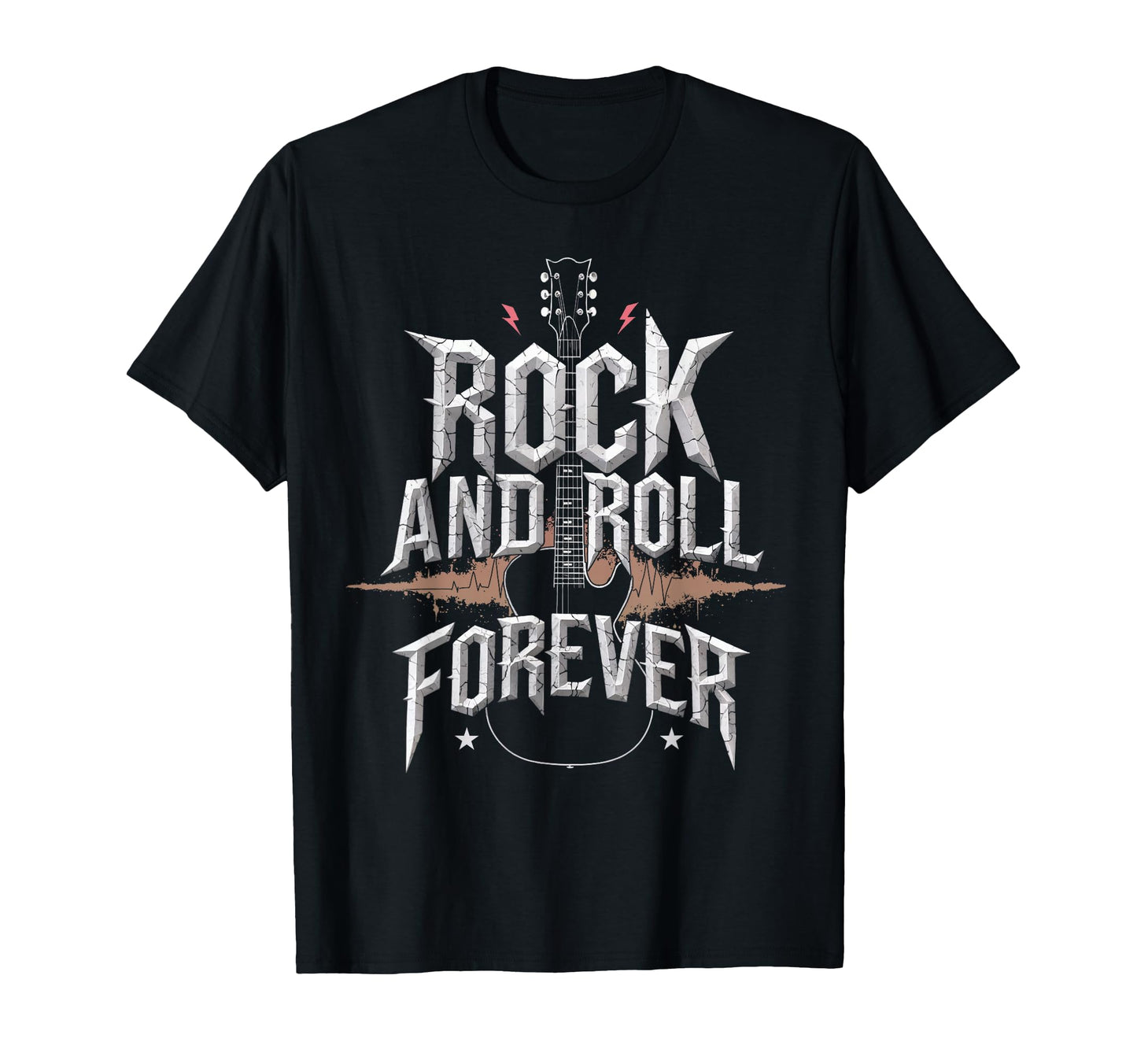 Rock And Roll Guitar Rock Music T-Shirt - Aesthetic Graphic Unisex - T-Shirt, Sweatshirt, Hoodie